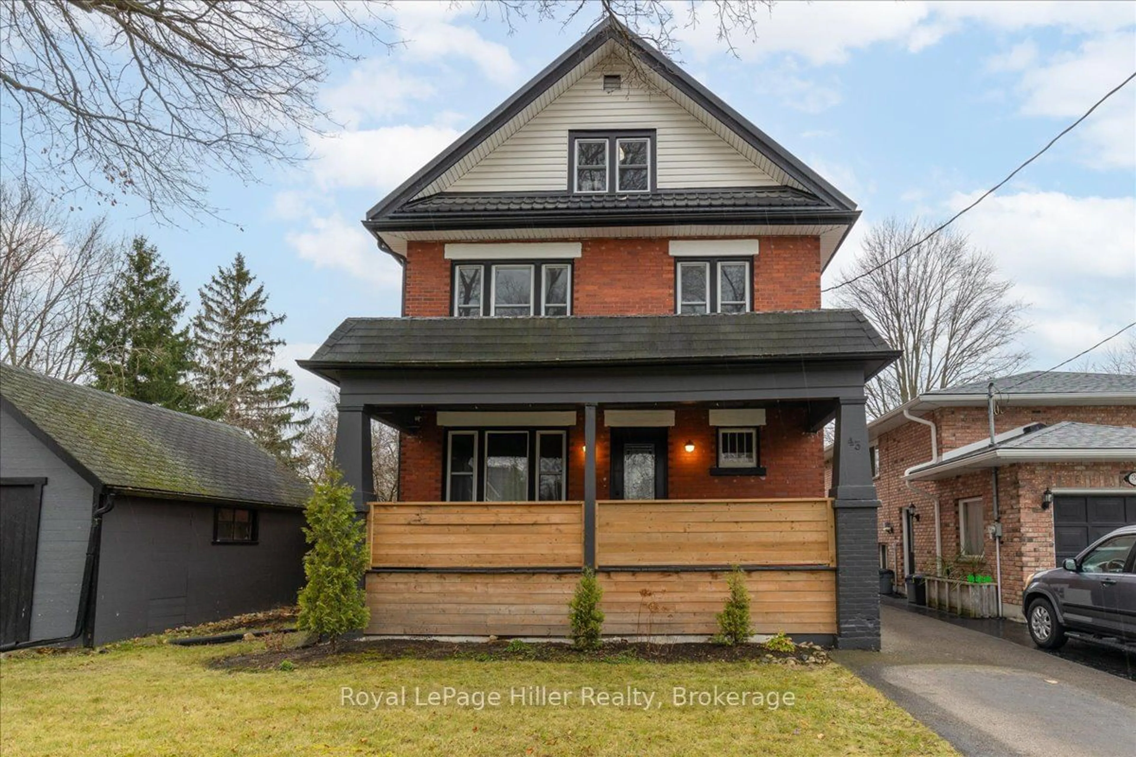 Home with brick exterior material, street for 43 Louise St, Stratford Ontario N5A 2E3