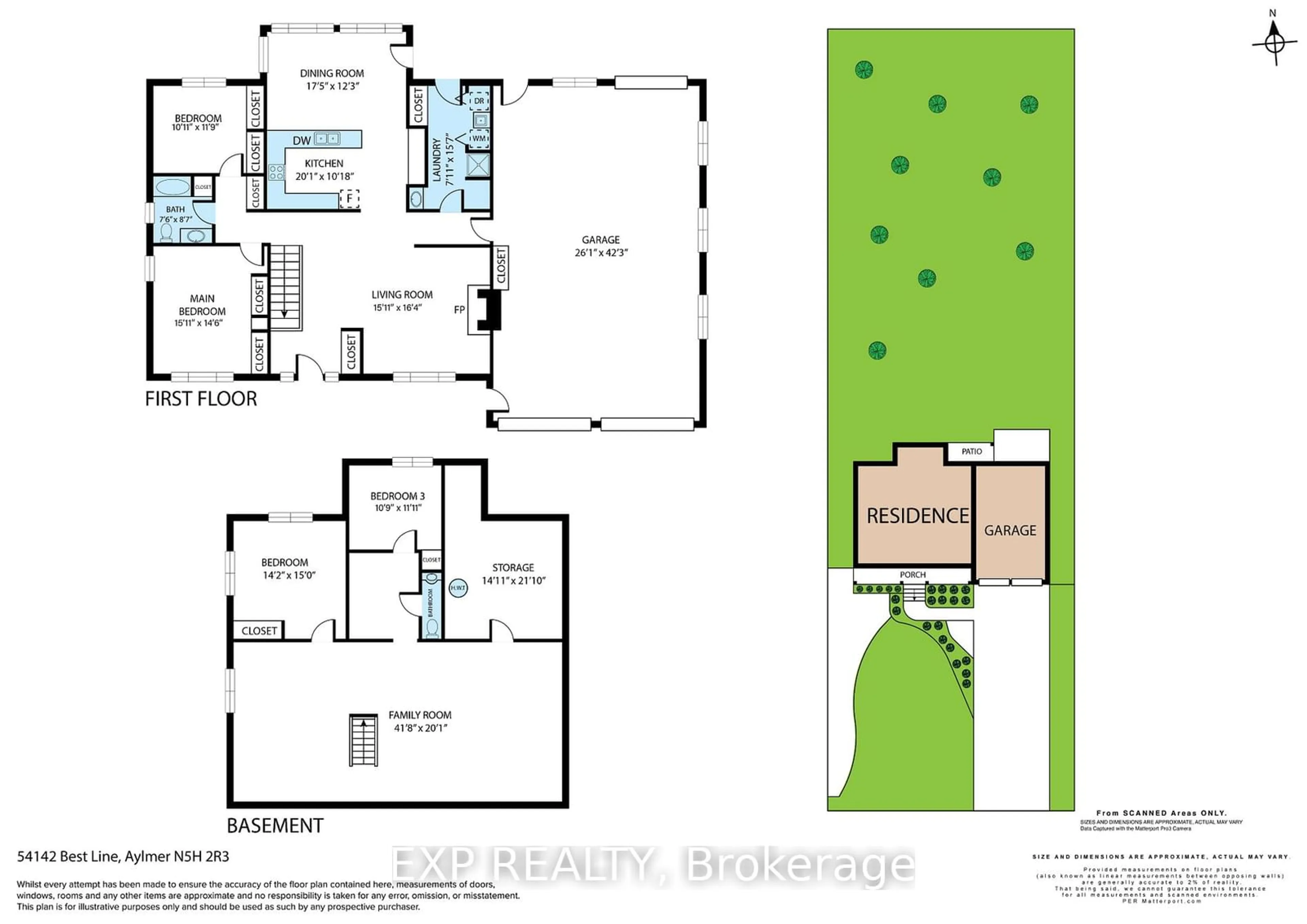 Floor plan for 54142 Best Line Rd, Bayham Ontario N5H 2R3