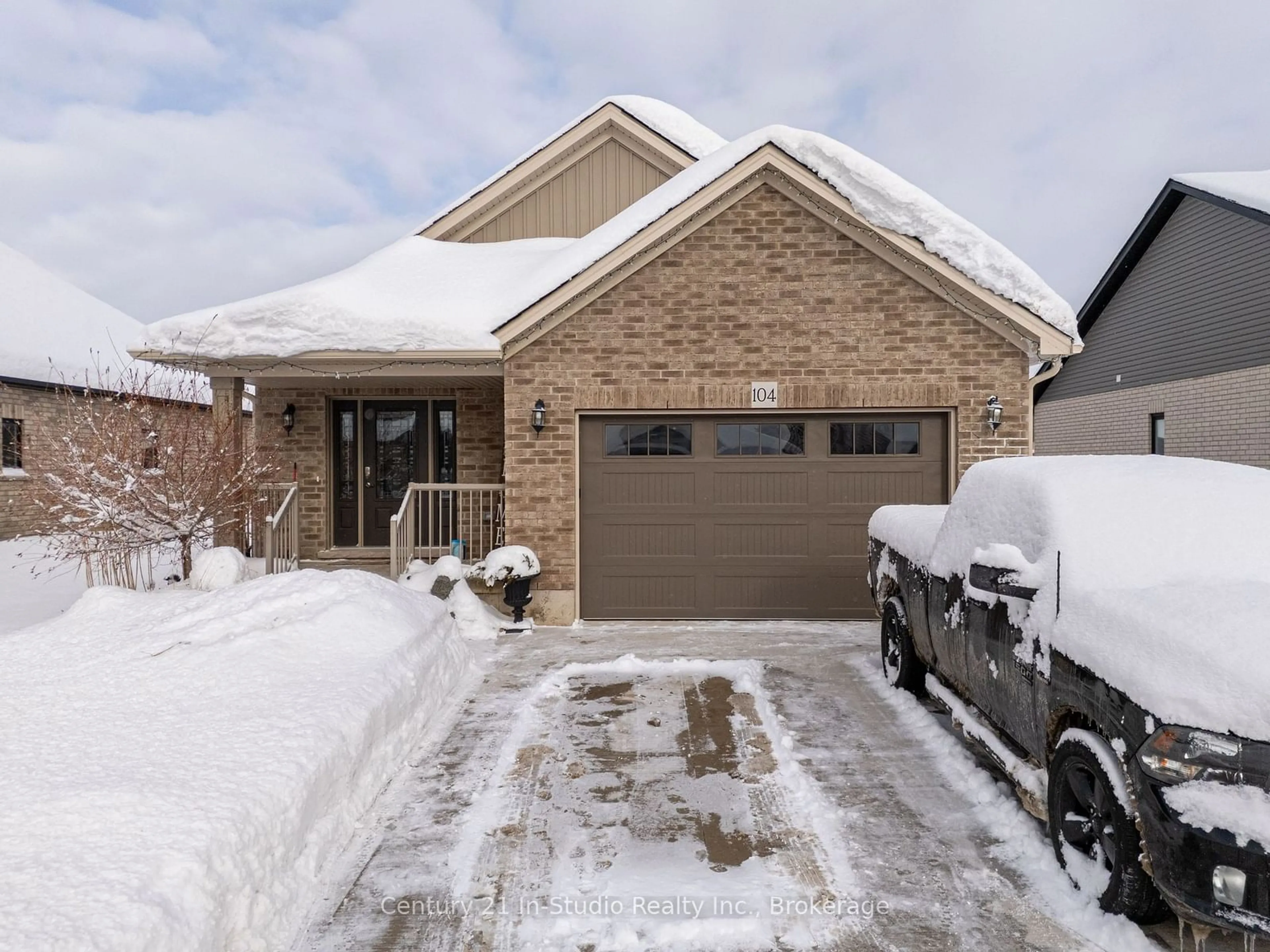 Home with brick exterior material, street for 104 Emerson Way, West Grey Ontario N0G 1R0