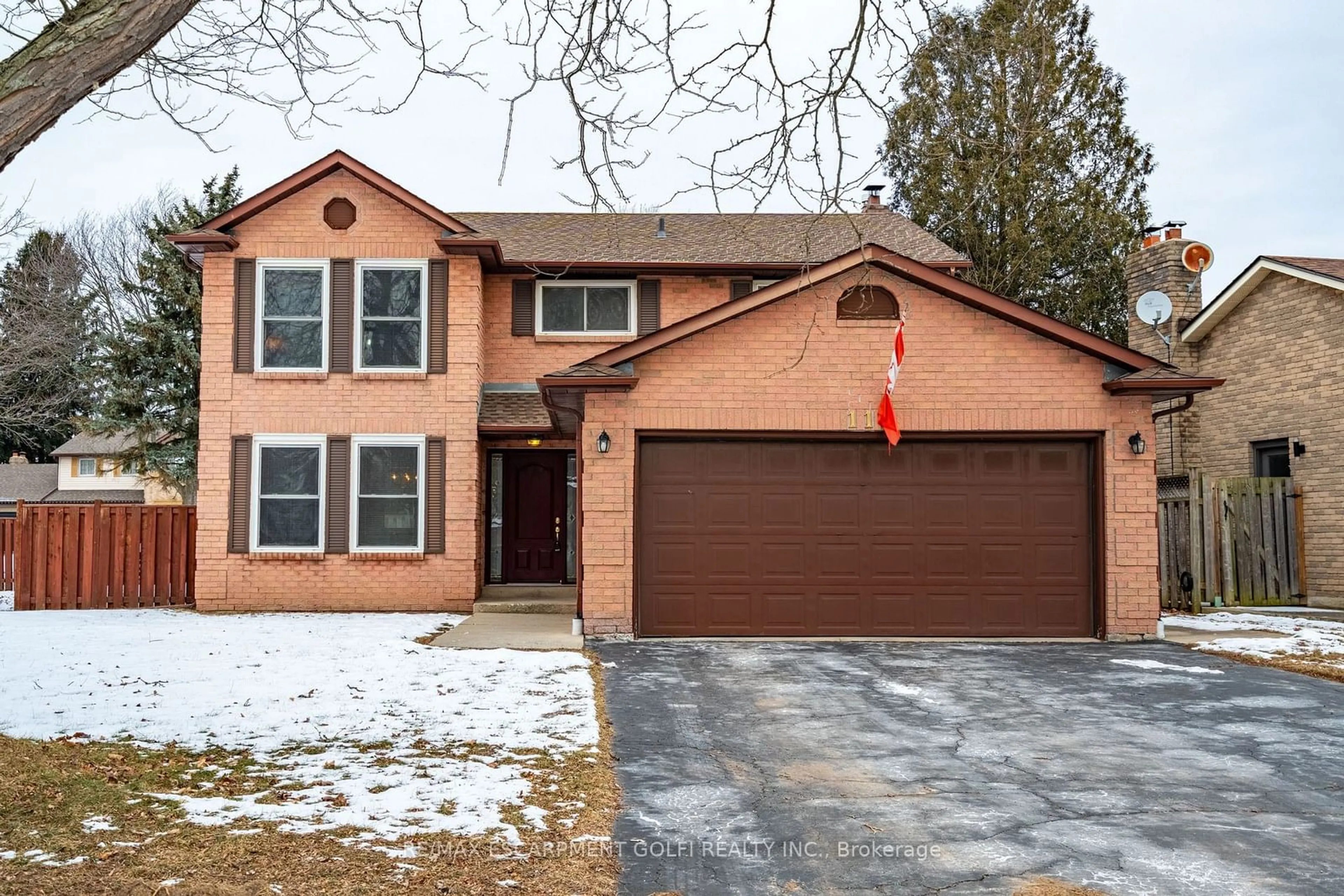 Home with brick exterior material, street for 115 Amberly Blvd, Hamilton Ontario L9G 3V2