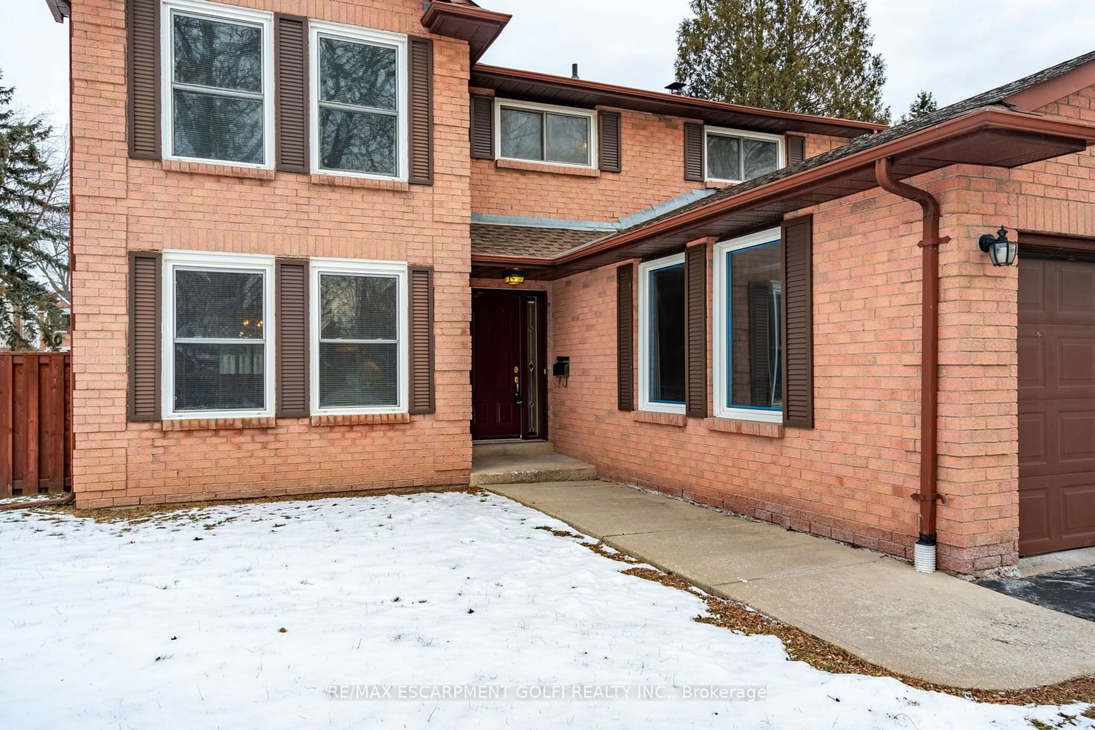 Home with brick exterior material, street for 115 Amberly Blvd, Hamilton Ontario L9G 3V2