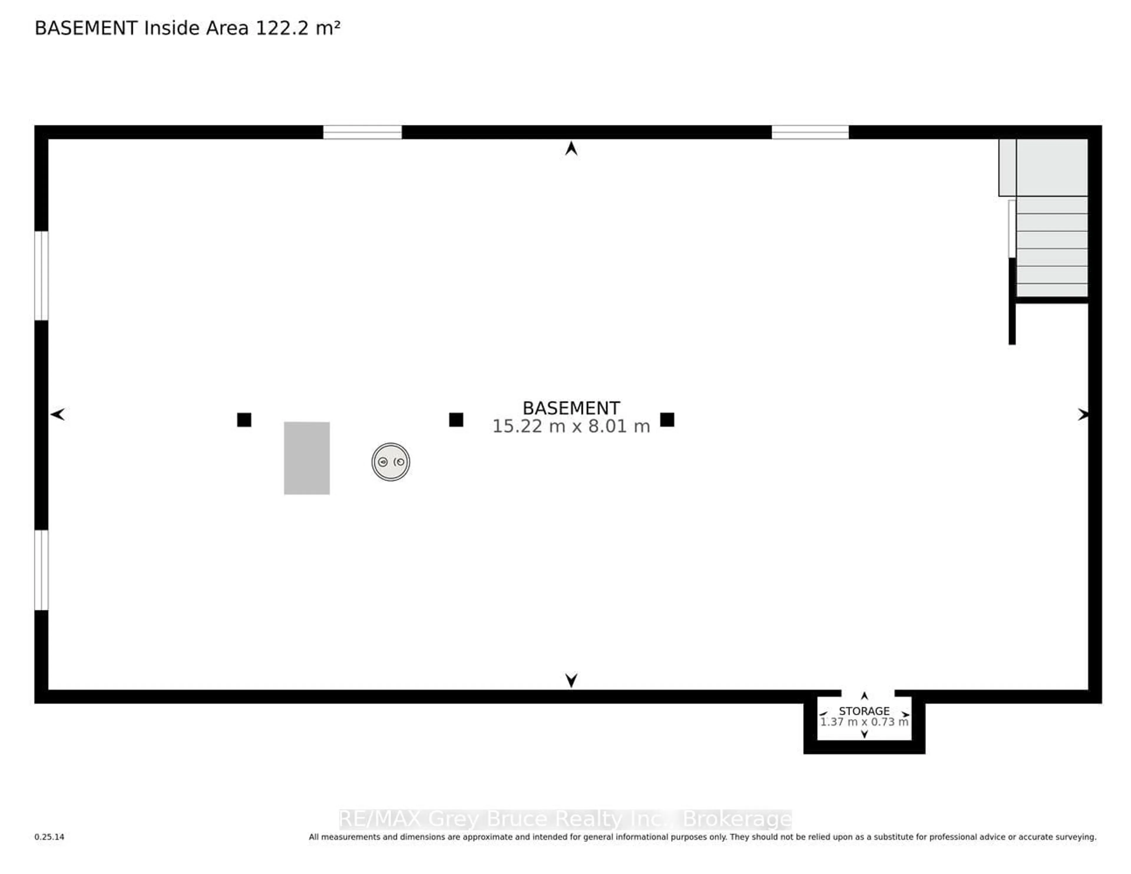 Floor plan for 109 Alexandria St St, Georgian Bluffs Ontario N0H 1S0