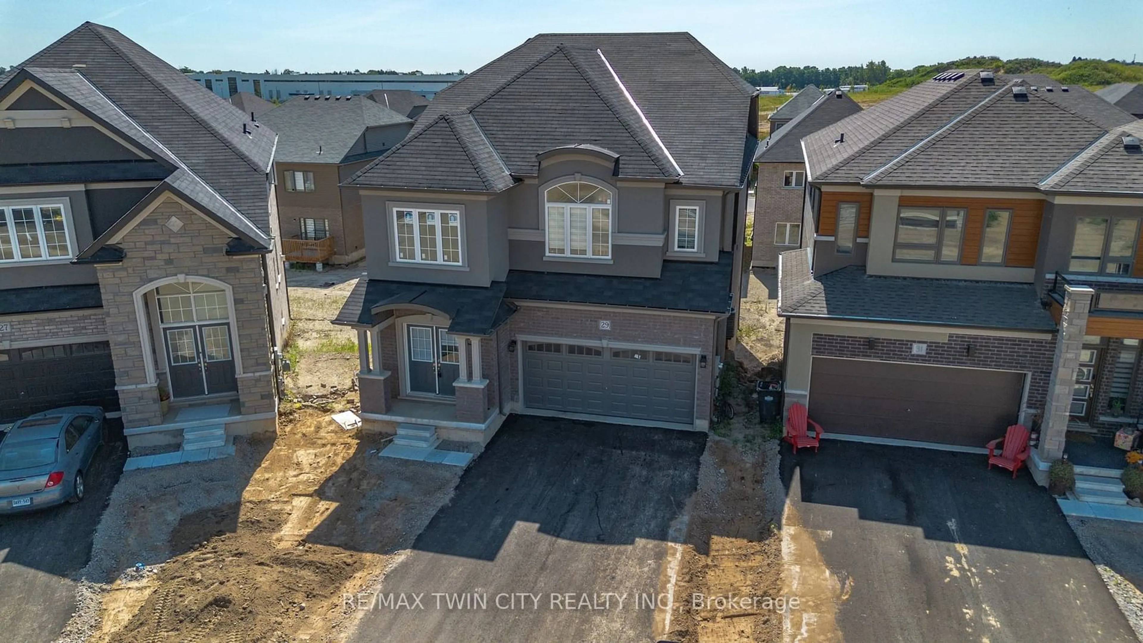 A pic from outside/outdoor area/front of a property/back of a property/a pic from drone, street for 29 Stokes Rd, Brant Ontario N3L 0L9