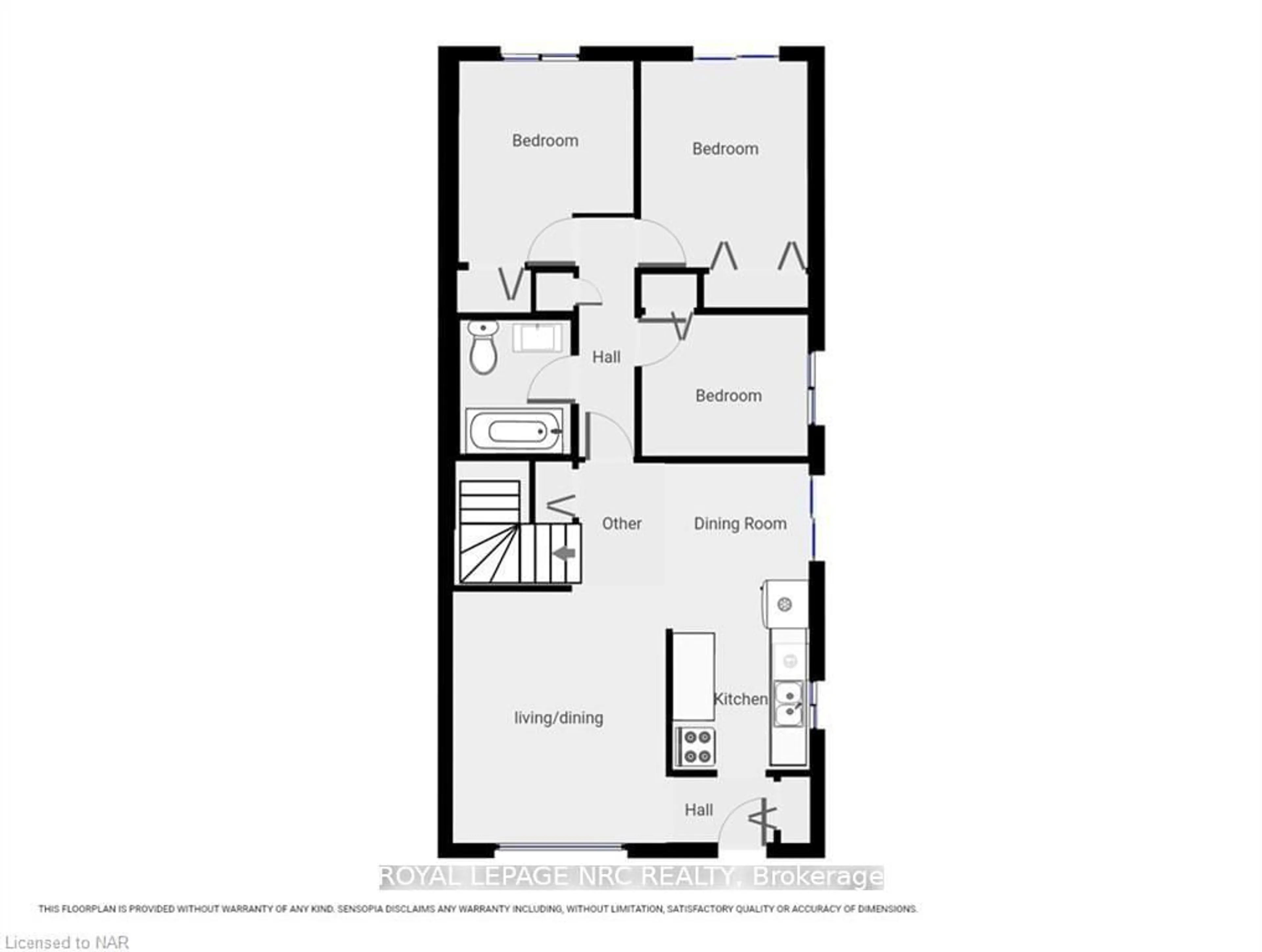 Floor plan for 7057 Briarwood Ave, Niagara Falls Ontario L2E 6X9