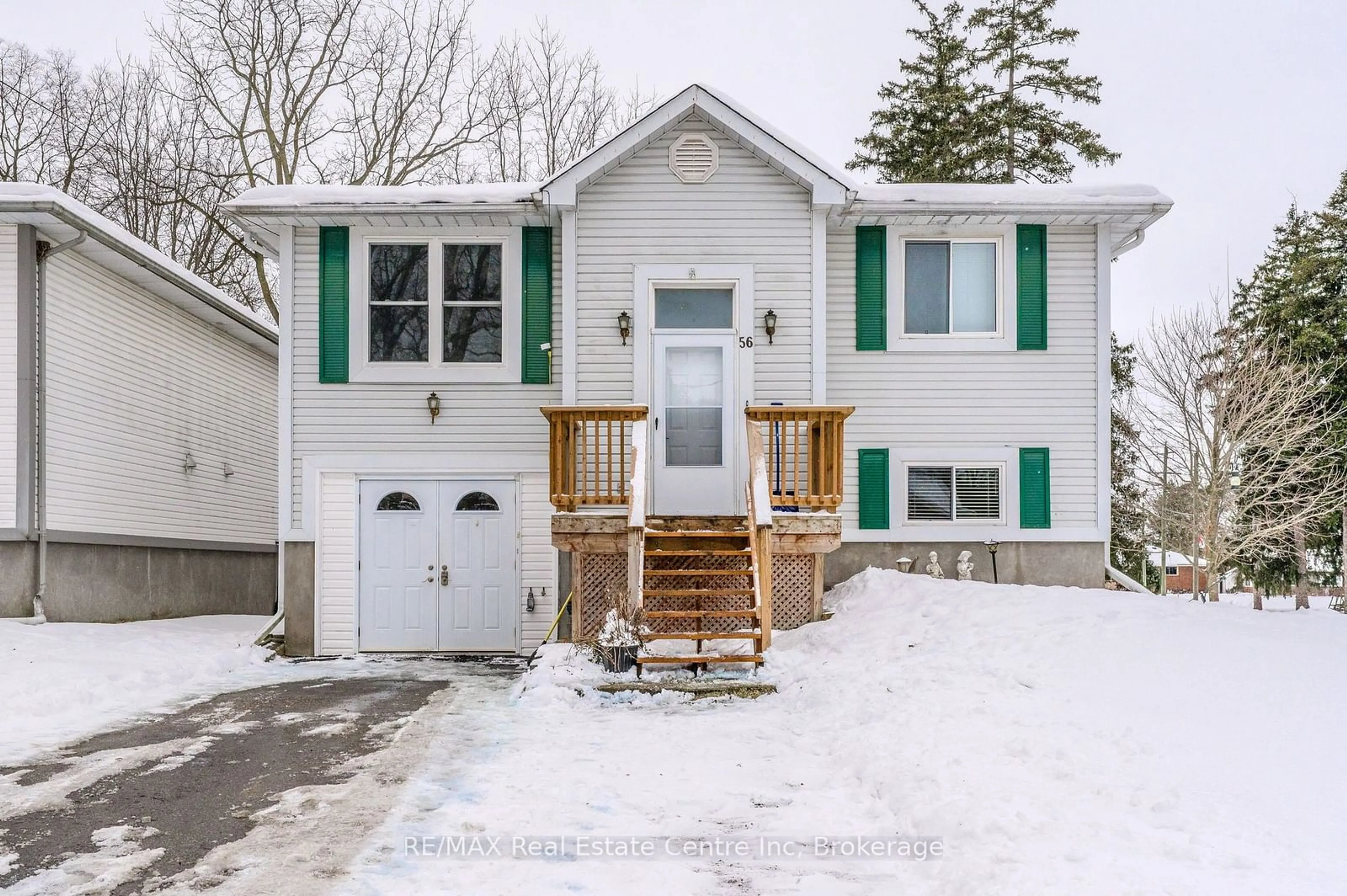 Home with vinyl exterior material, street for 56 Fennell St, Blandford-Blenheim Ontario N0J 1S0