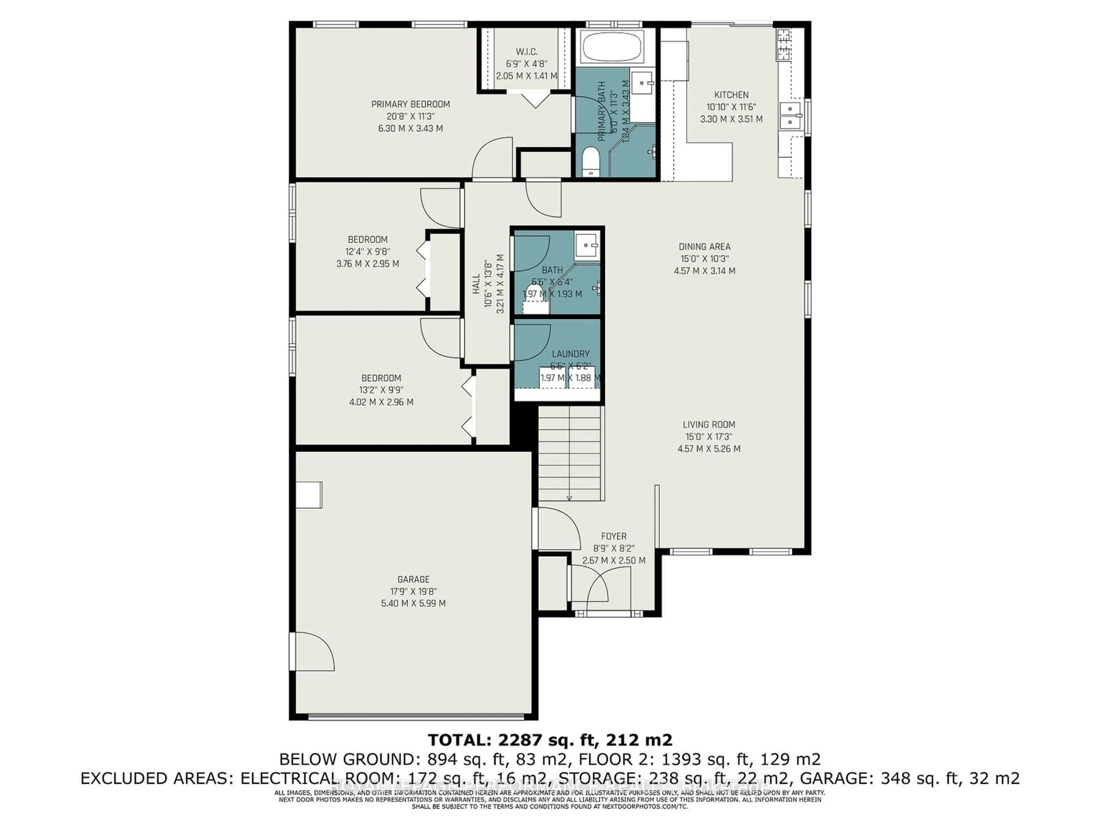 Floor plan for 227 Versaille St, Prescott and Russell Ontario K0A 3K0