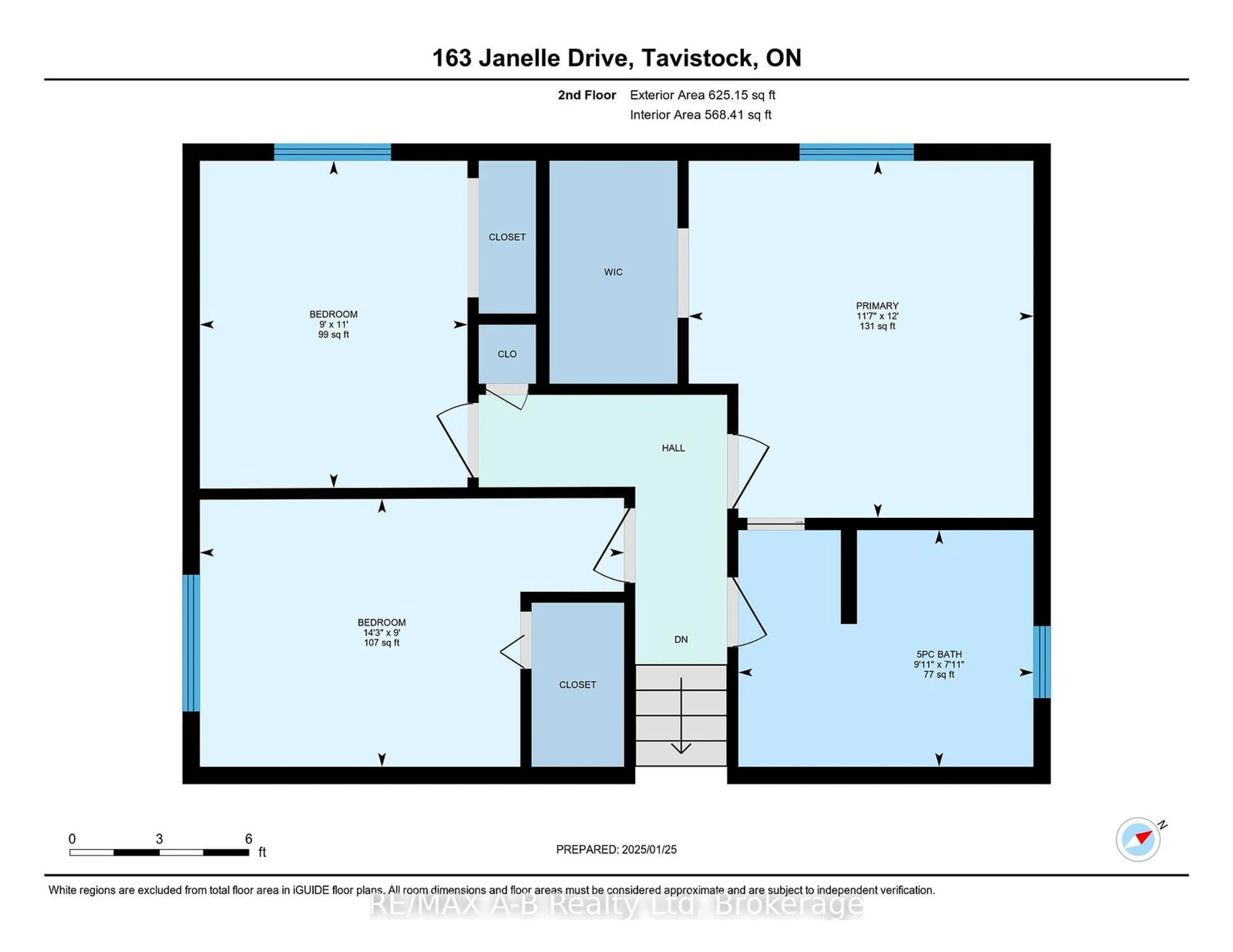 Floor plan for 163 Janelle Dr, East Zorra-Tavistock Ontario N0B 2R0