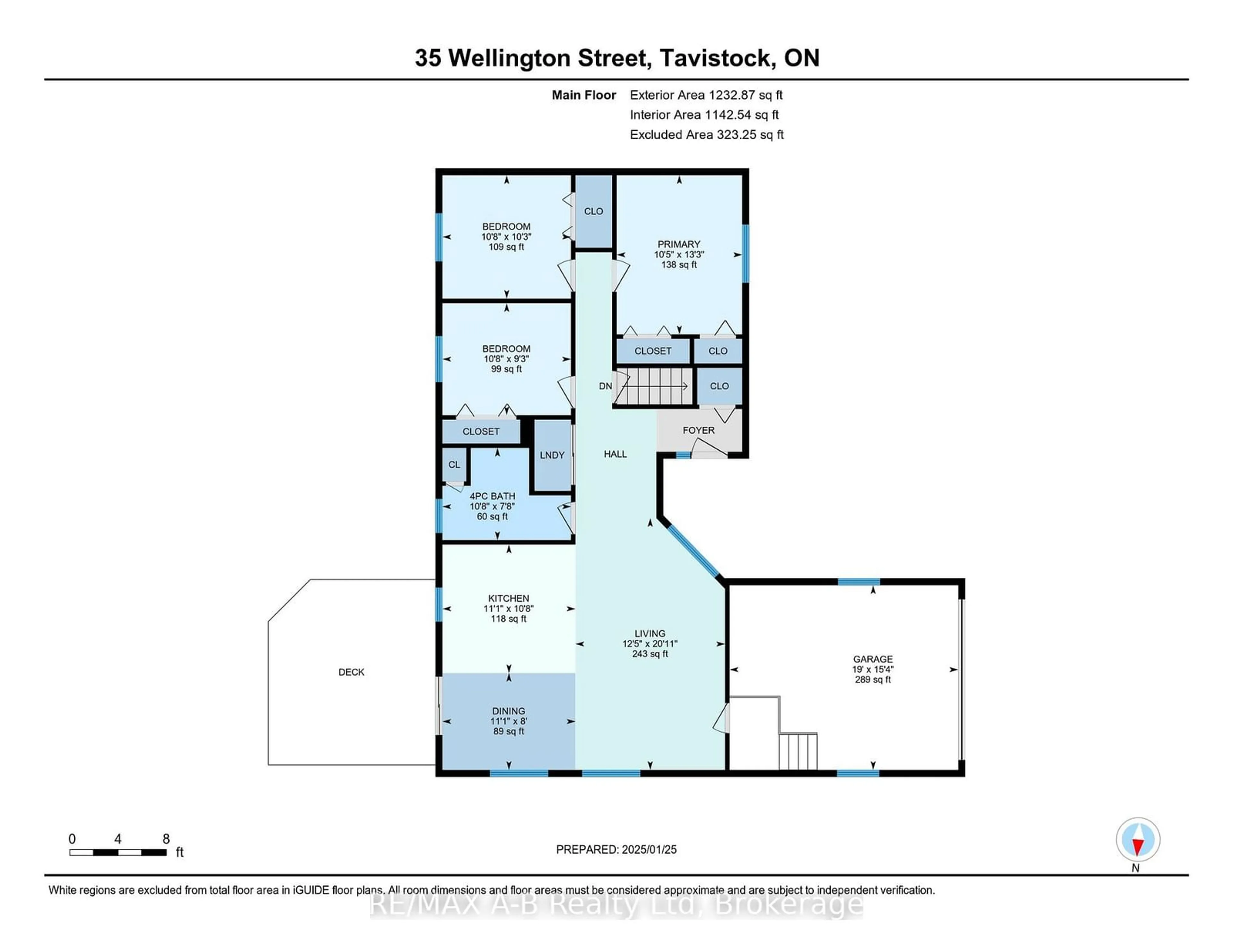 Floor plan for 35 Wellington St, East Zorra-Tavistock Ontario N0B 2R0