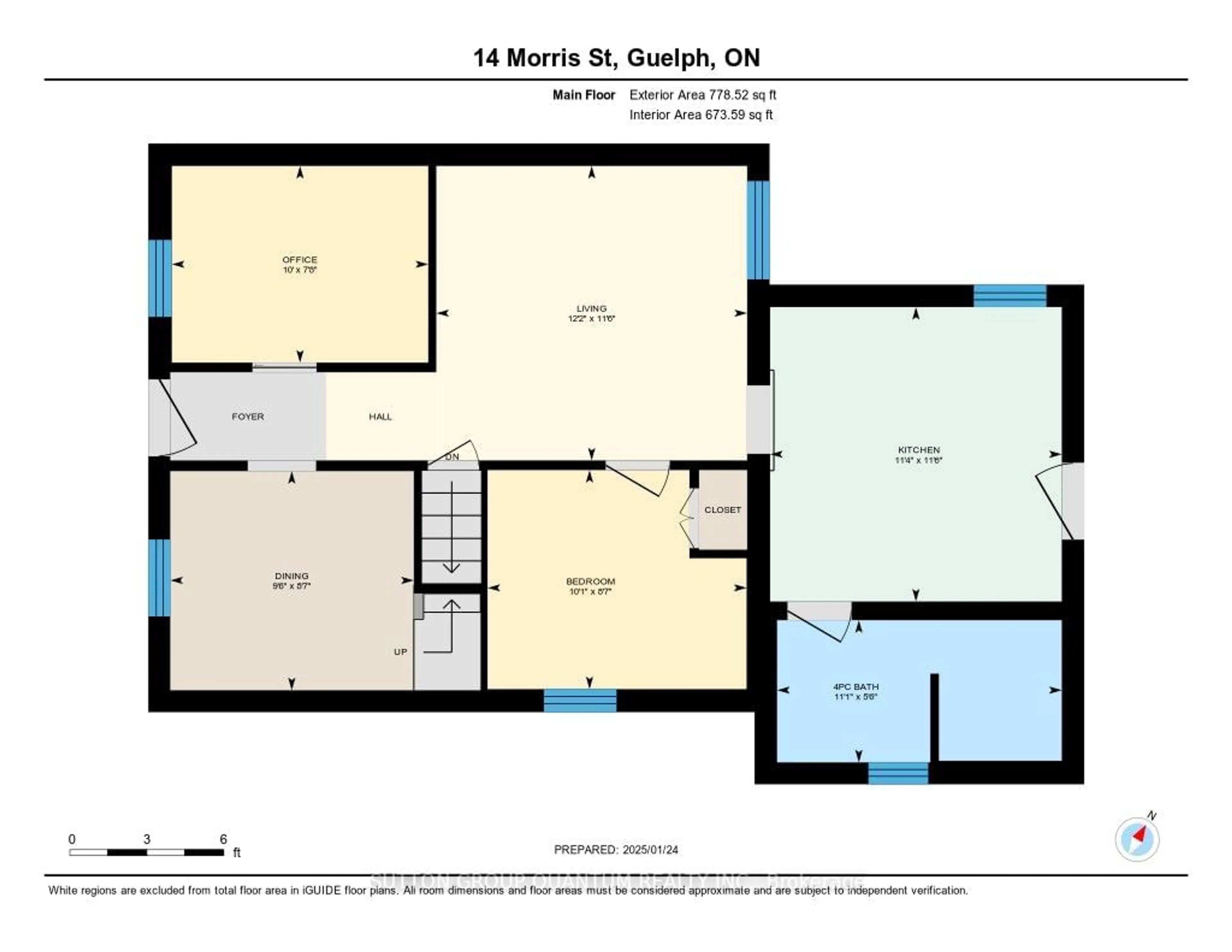 Floor plan for 14 Morris St, Guelph Ontario N1E 5M2