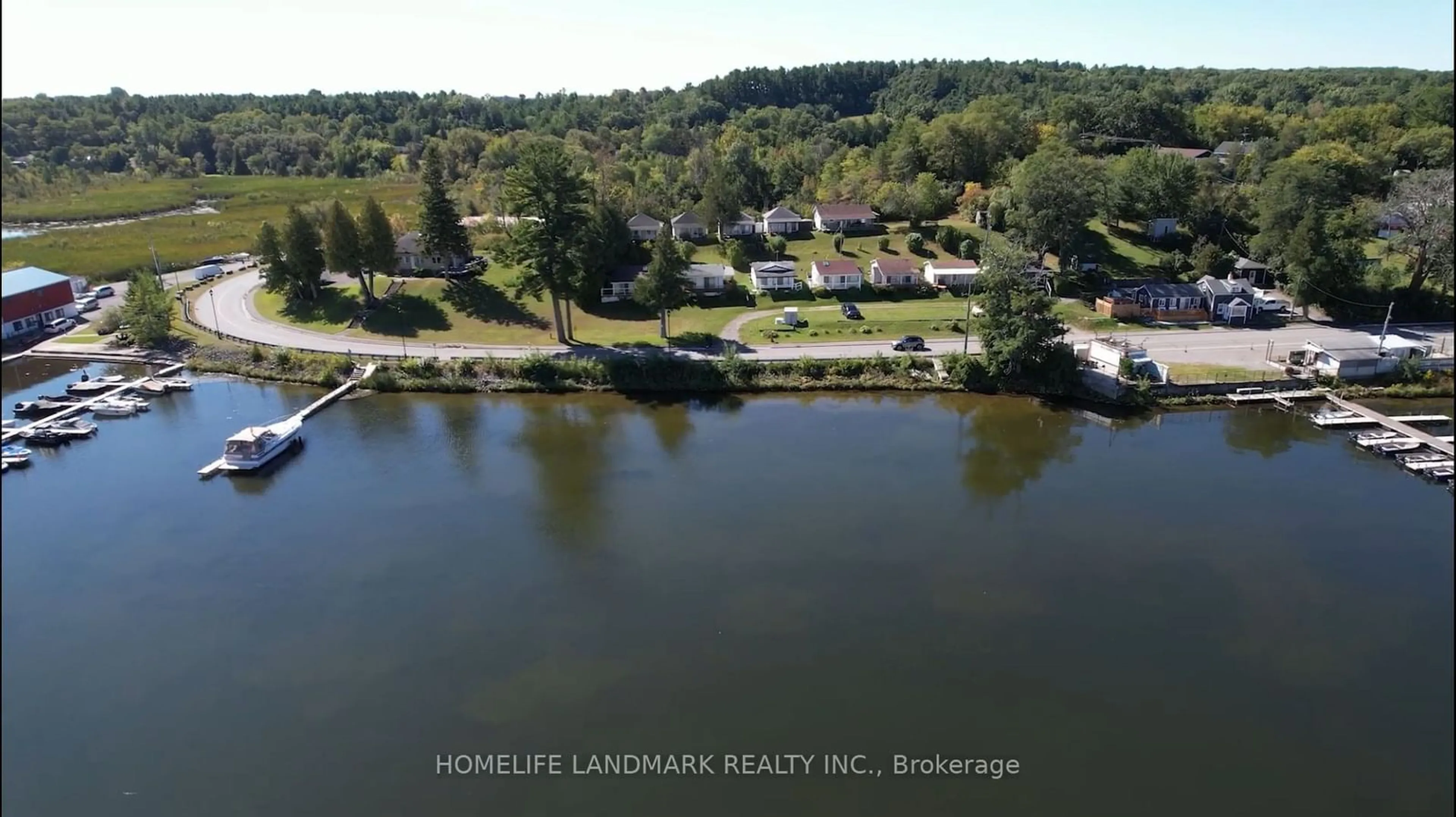 A pic from outside/outdoor area/front of a property/back of a property/a pic from drone, water/lake/river/ocean view for 5026 Rice Lake Dr, Hamilton Township Ontario K0L 1E0