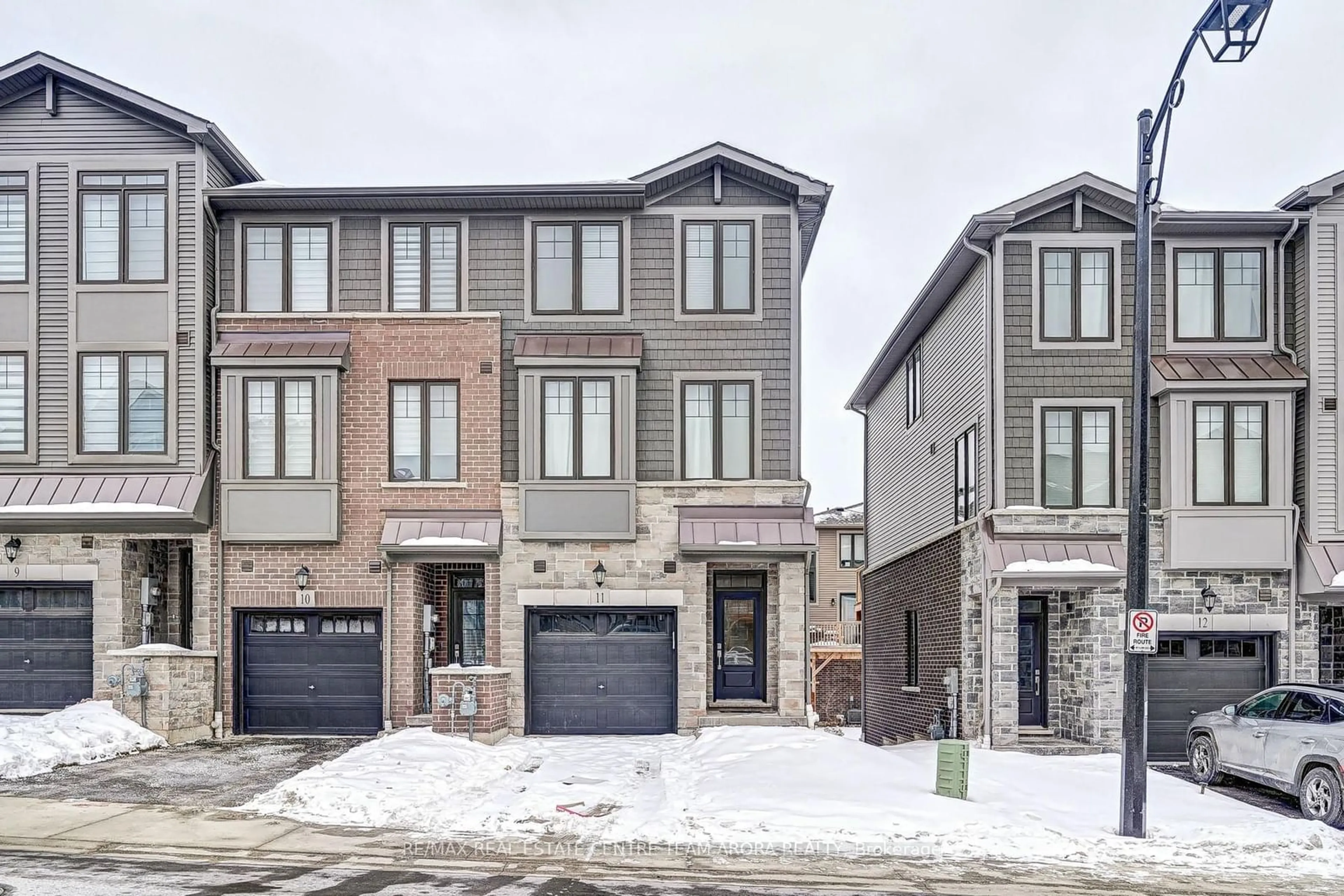 Home with brick exterior material, street for 10 Birmingham Dr #11, Cambridge Ontario N1R 0C6