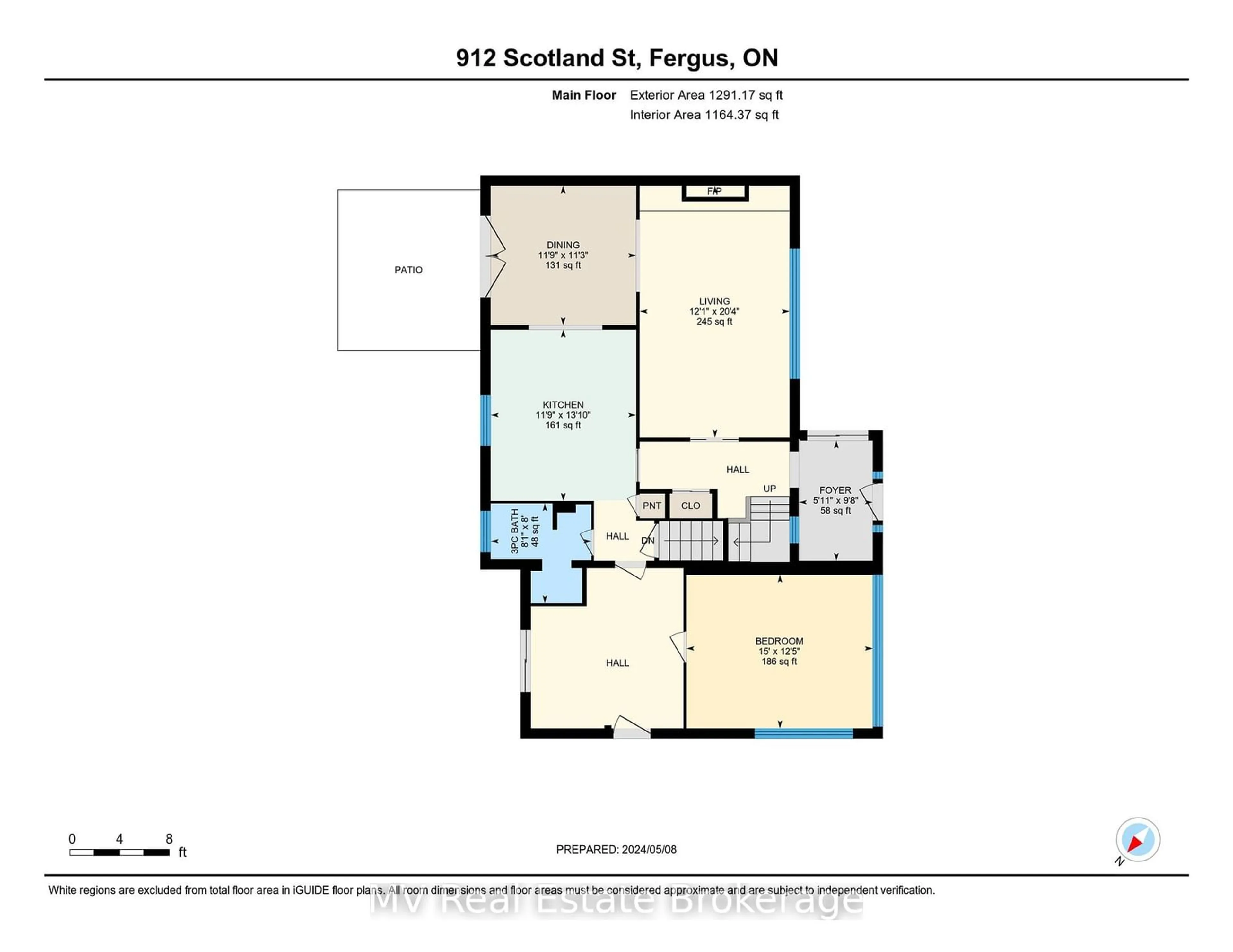 Floor plan for 912 Scotland St, Centre Wellington Ontario N1M 2W5