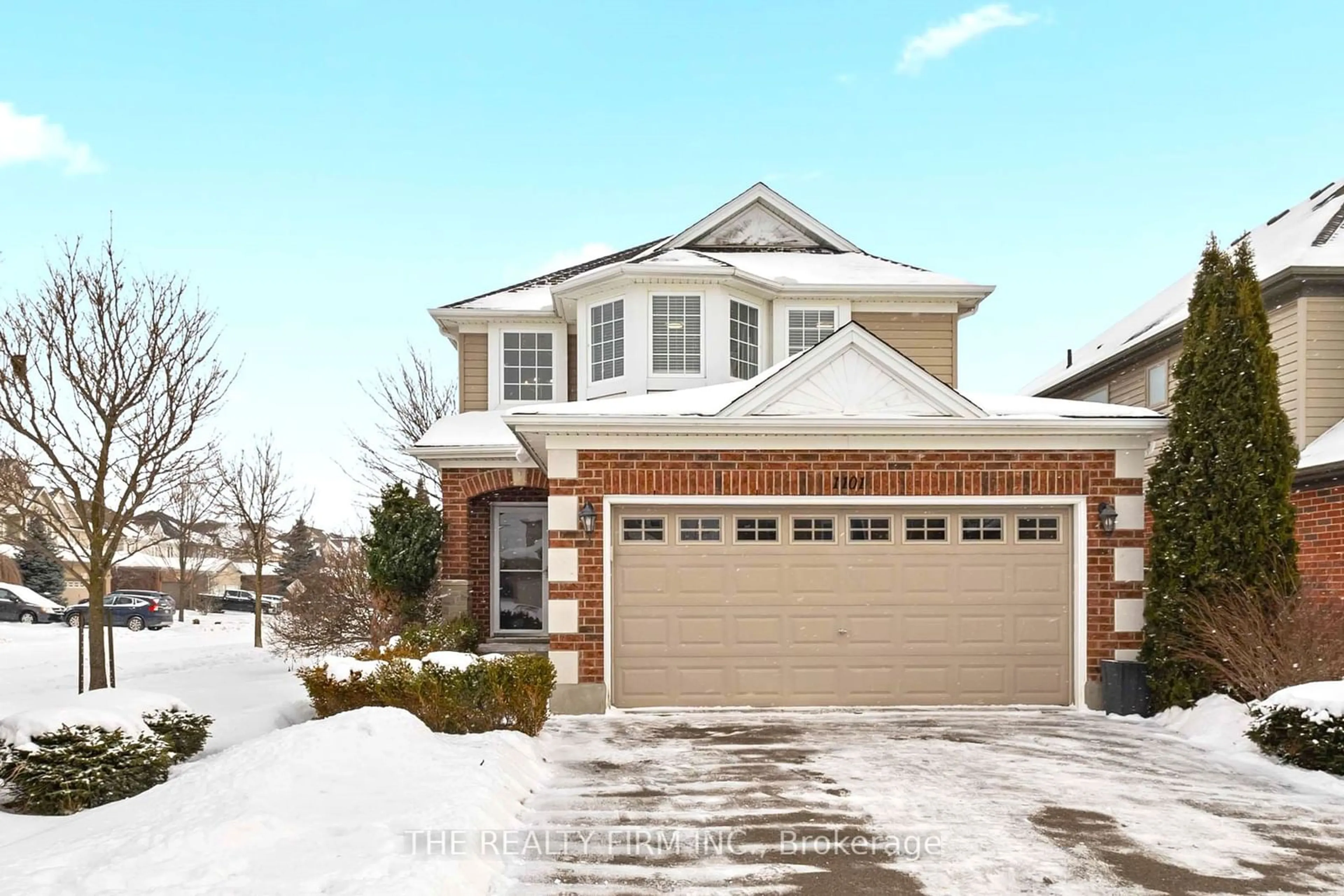 Home with brick exterior material, street for 1101 Bramblewood St, London Ontario N6K 4Y4