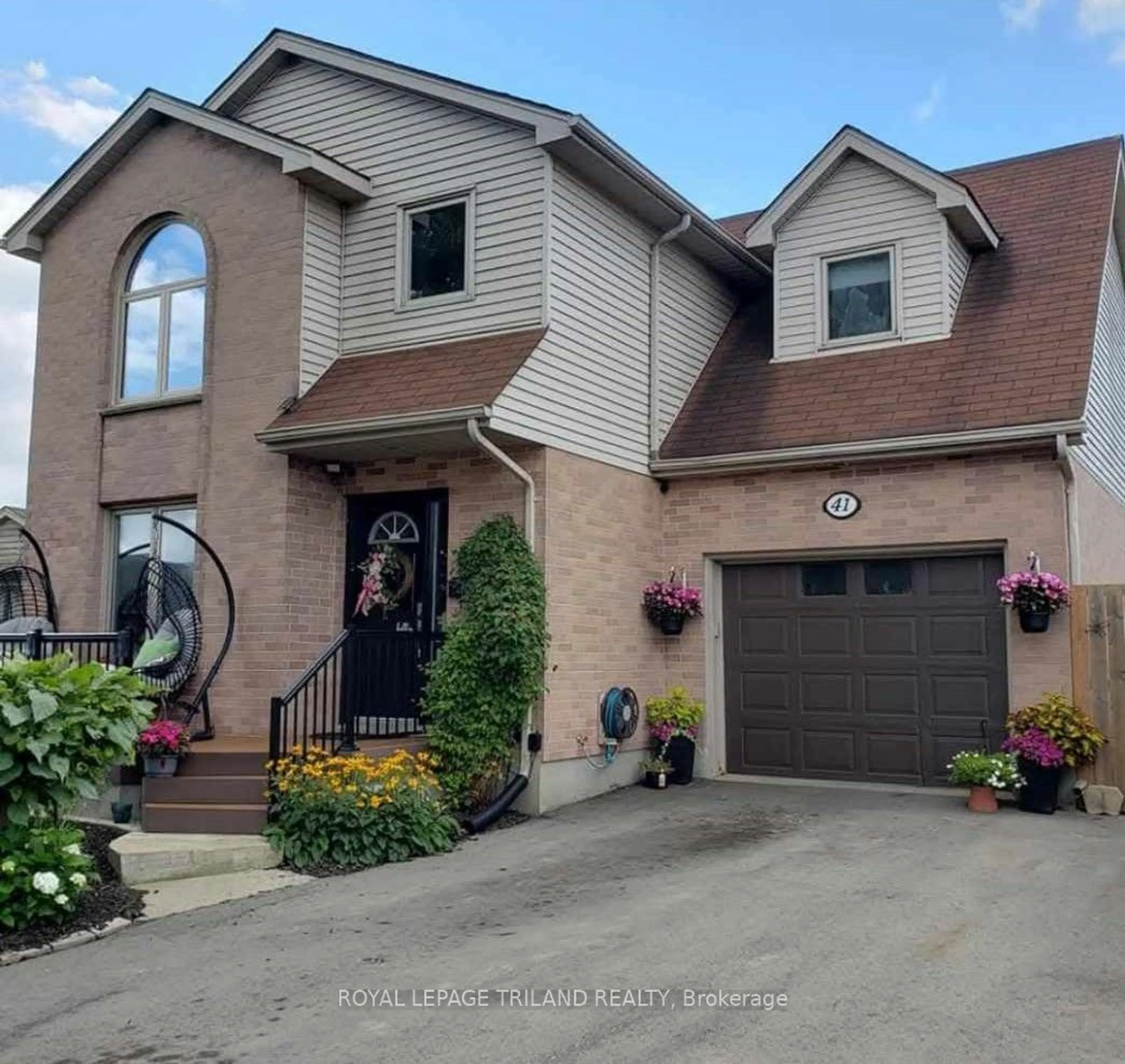 Home with brick exterior material, street for 41 Rice Rd, St. Thomas Ontario N5R 5Z8