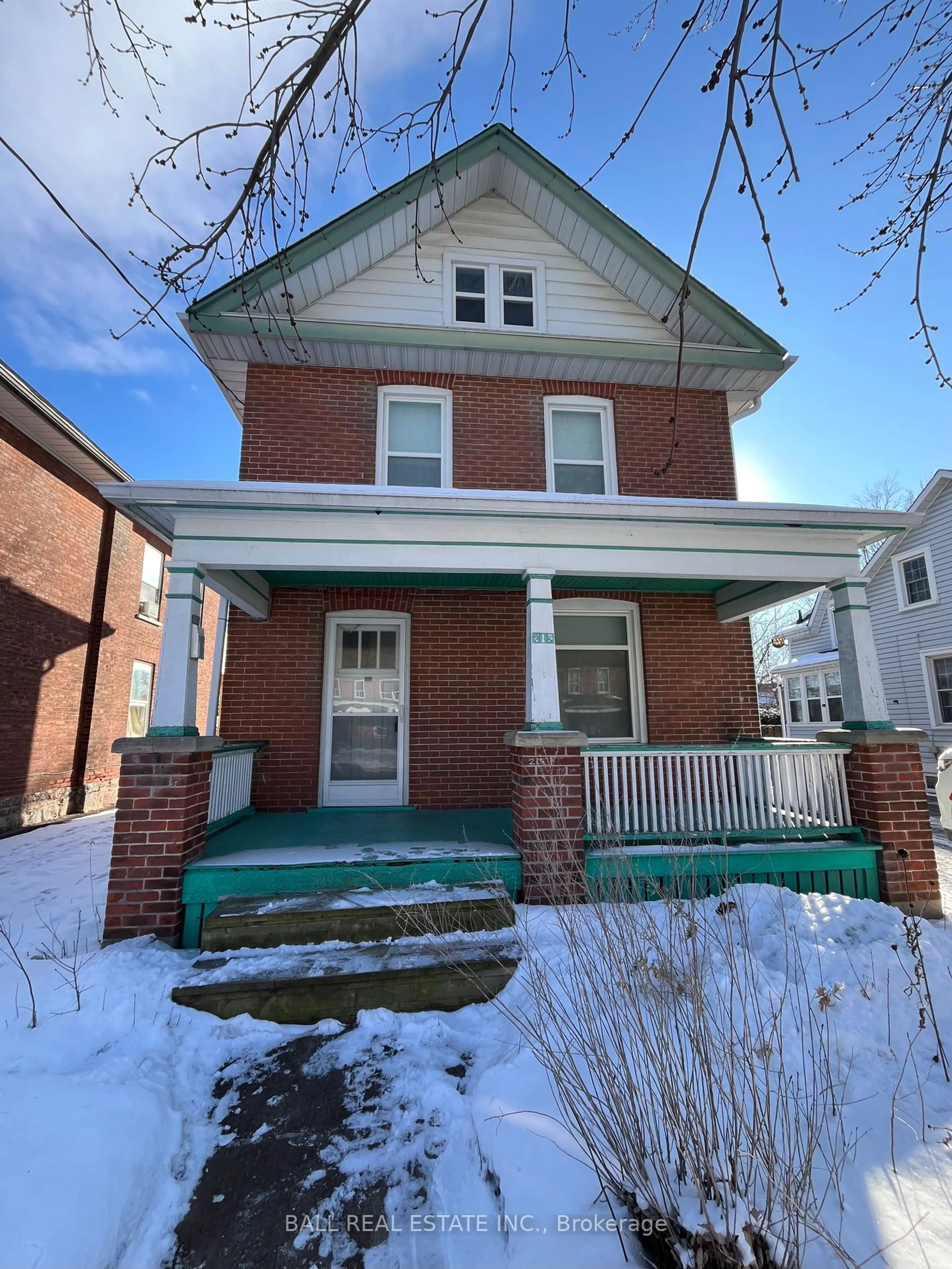 Home with brick exterior material, street for 215 Perry St, Peterborough Ontario K9J 2H9