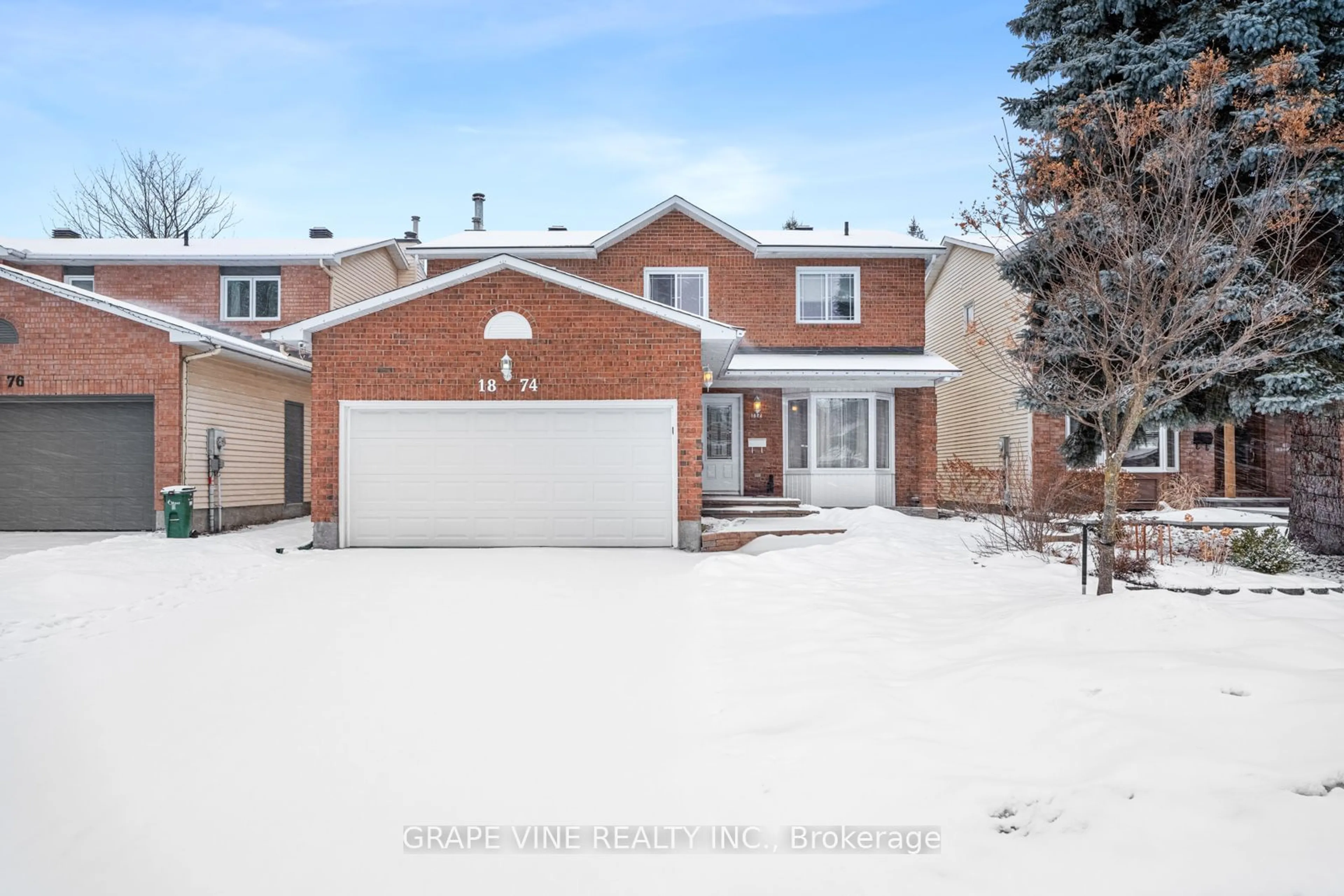 Home with brick exterior material, street for 1874 Leclair Cres, Orleans - Cumberland and Area Ontario K1E 3R9