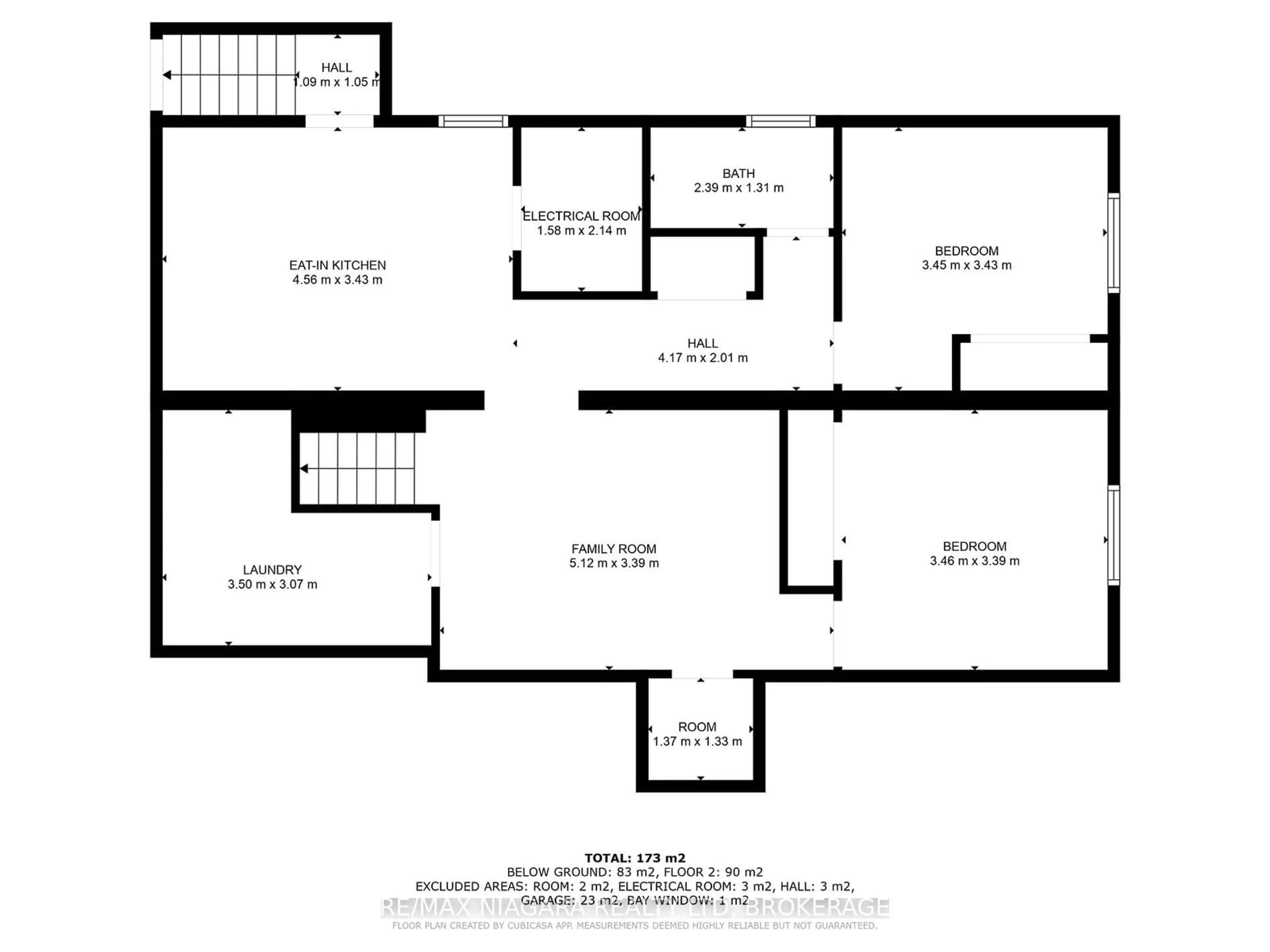 Floor plan for 120 Marigold St, Welland Ontario L3C 5J9