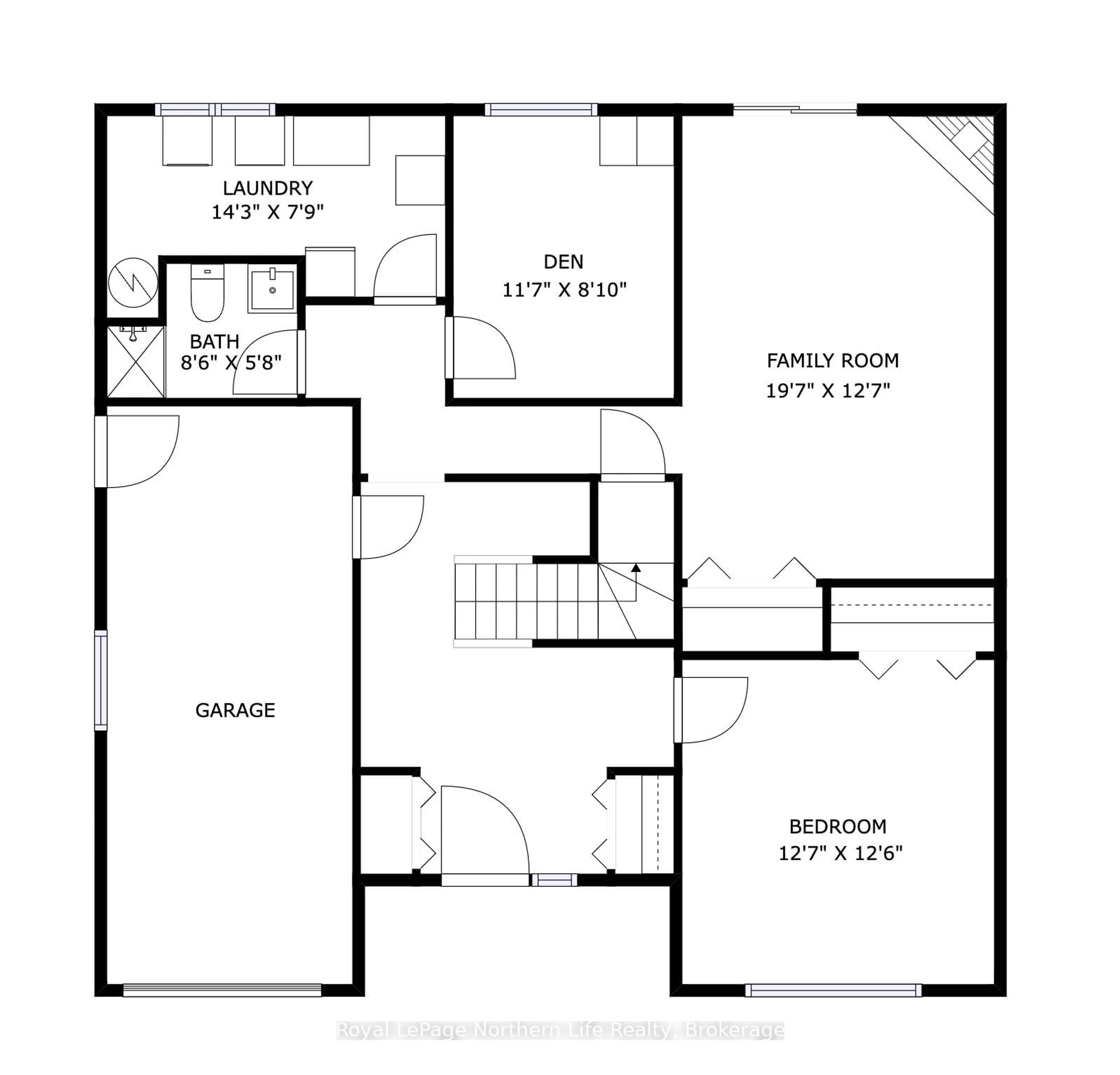 Floor plan for 37 Shallot Cres, North Bay Ontario P1A 3V7