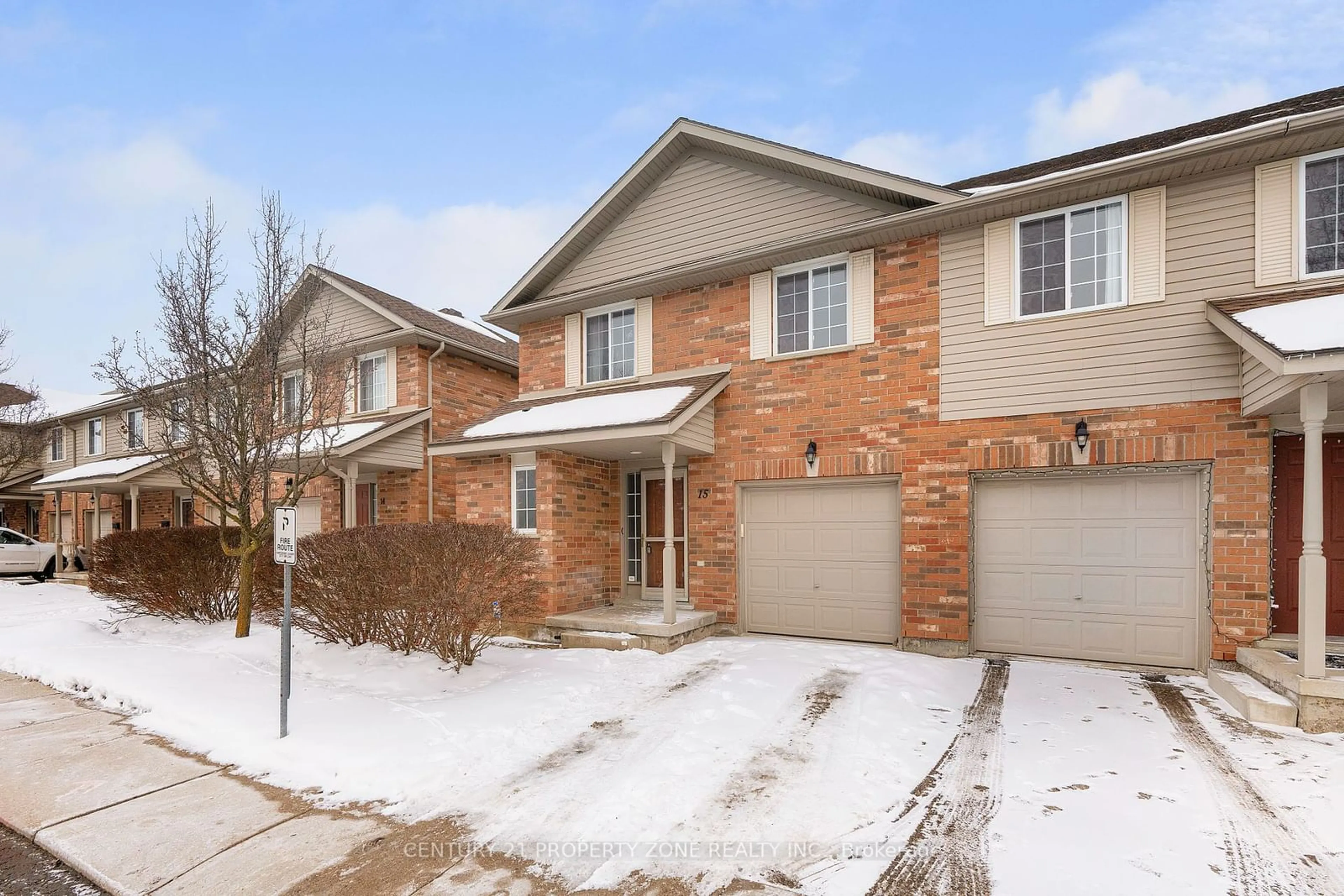 Home with brick exterior material, street for 15 Gregg Crt #15, Kitchener Ontario N2A 4H7