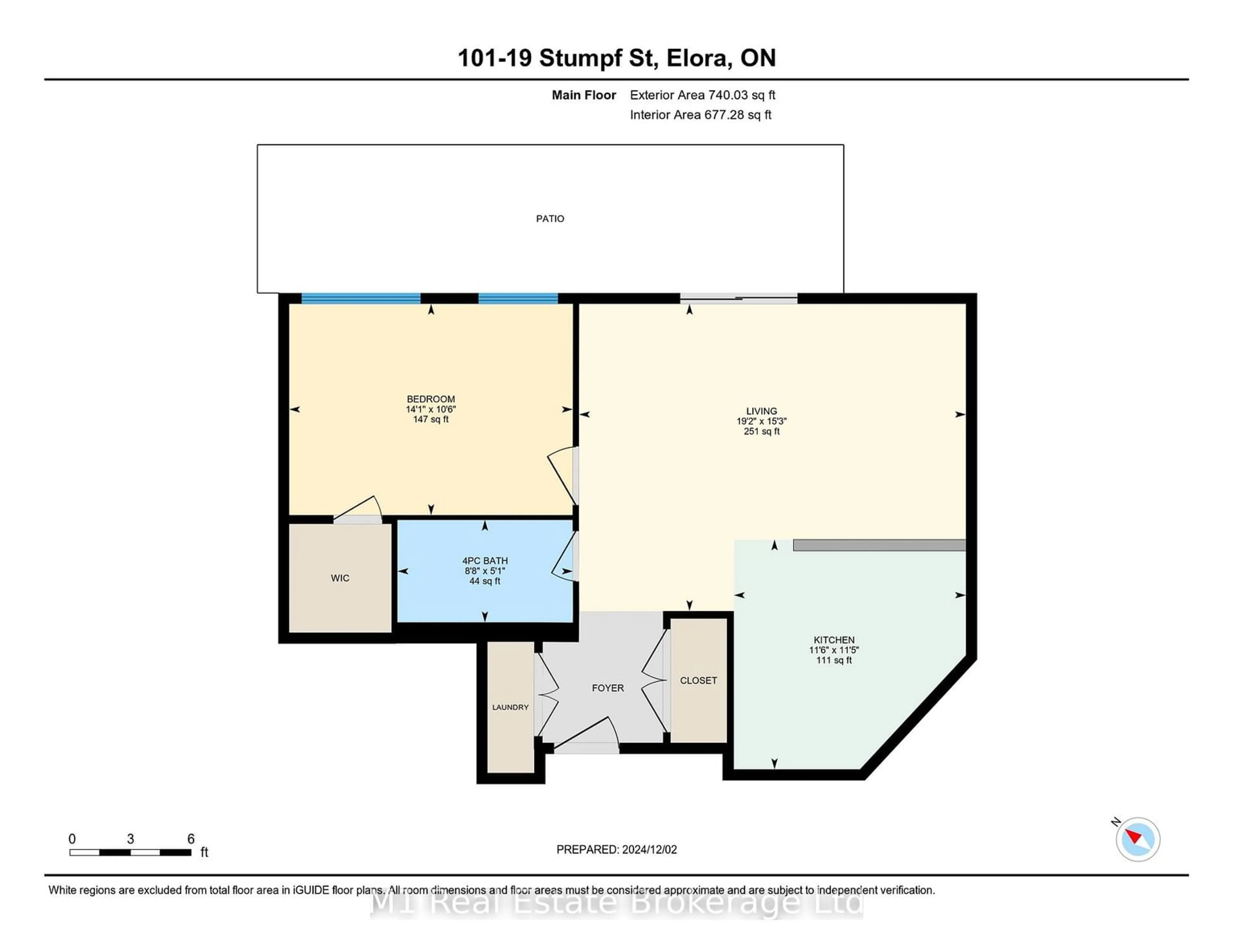 Floor plan for 19 Stumpf St #101, Centre Wellington Ontario N0B 1S0