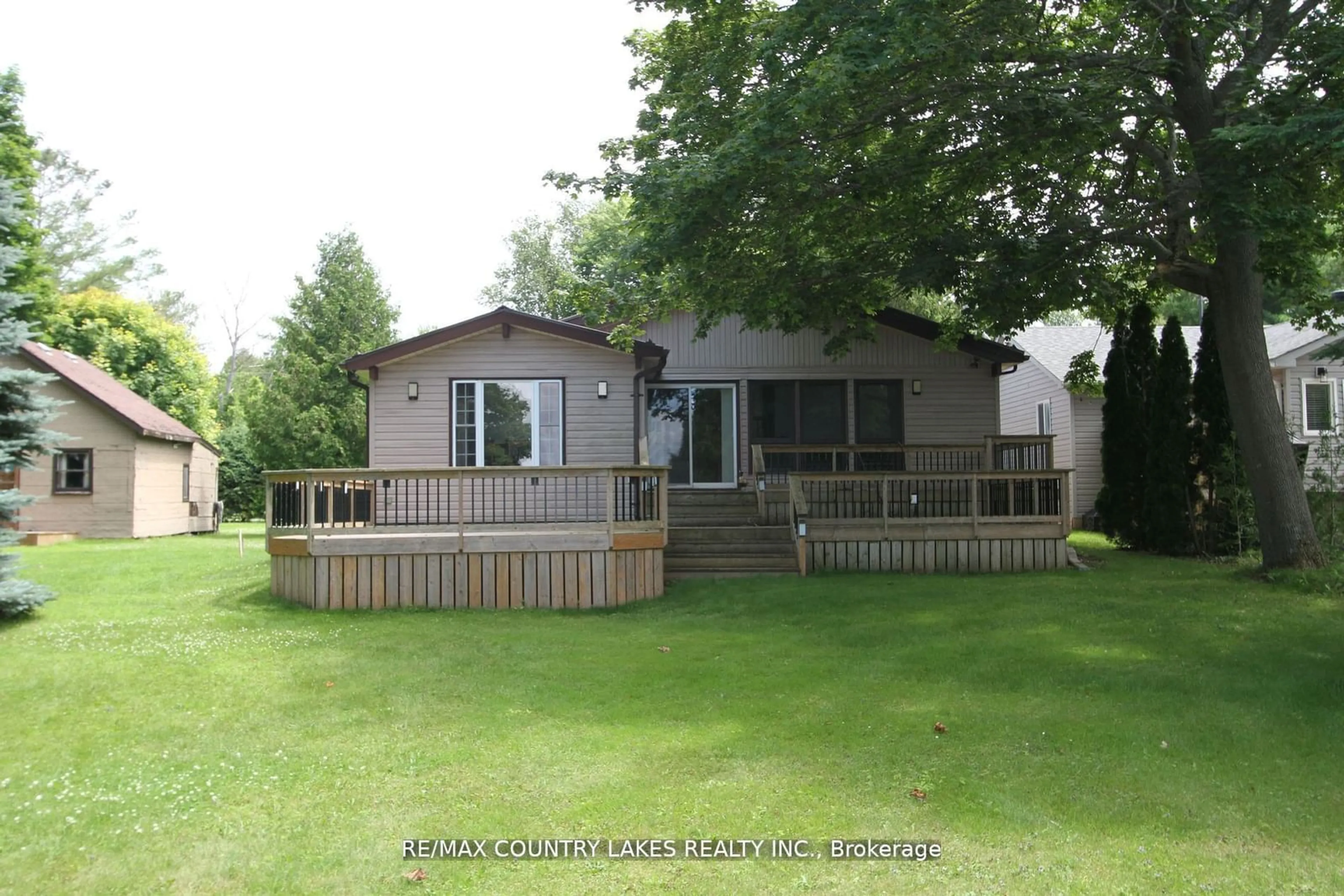 A pic from outside/outdoor area/front of a property/back of a property/a pic from drone, unknown for 80-82 Antiquary Rd, Kawartha Lakes Ontario K0M 2B0