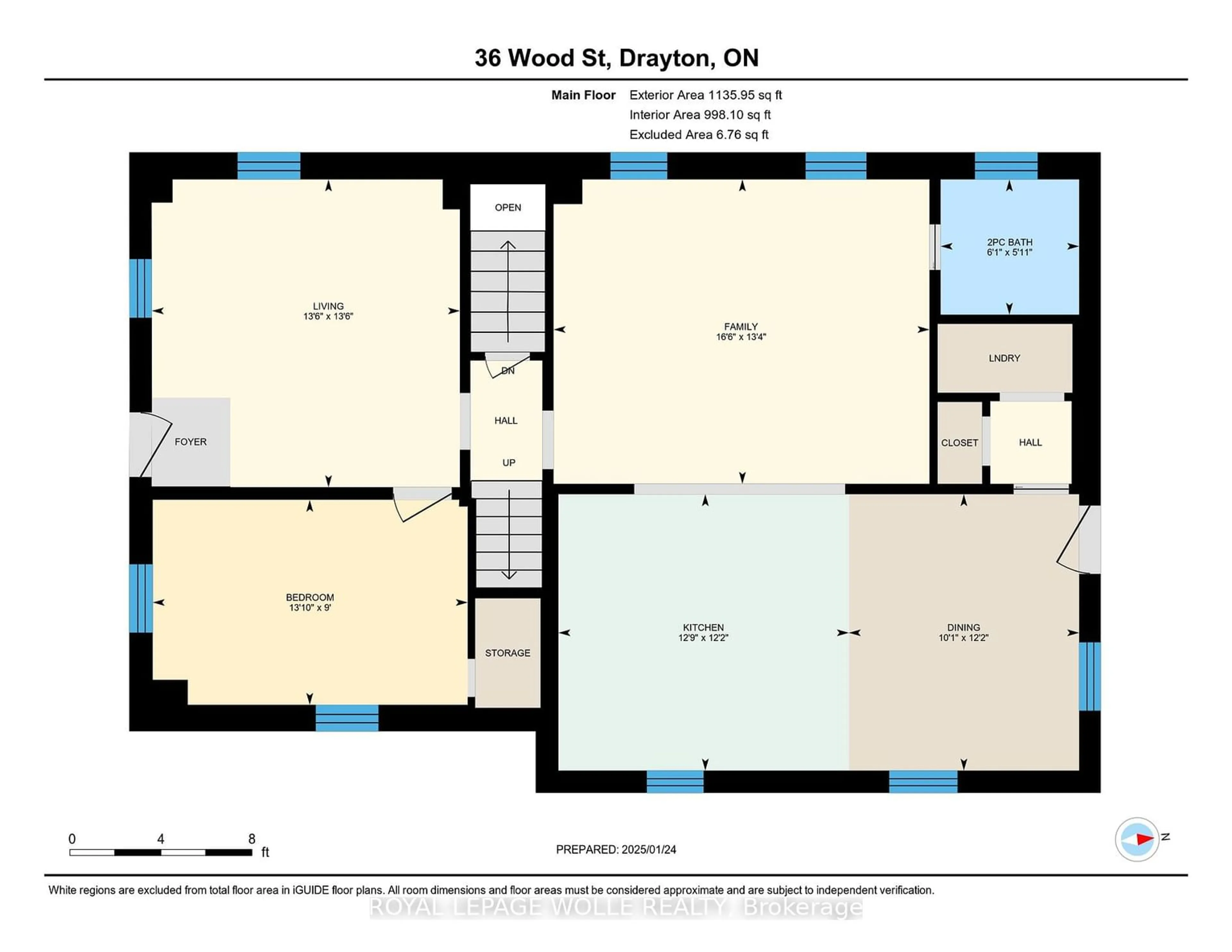 Floor plan for 36 Wood St, Mapleton Ontario N0G 1P0