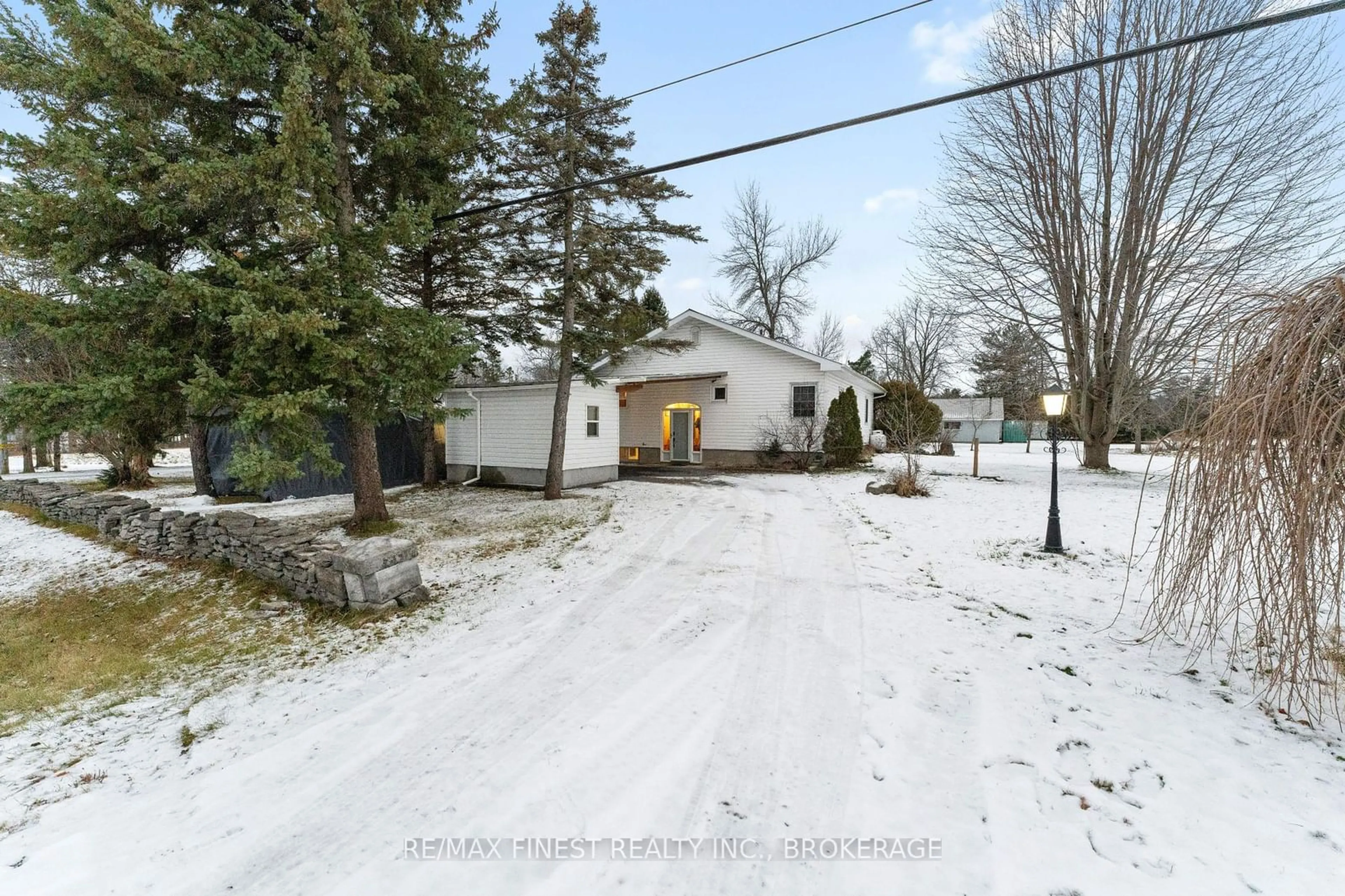 A pic from outside/outdoor area/front of a property/back of a property/a pic from drone, street for 174 County Road 4, Loyalist Ontario K0H 1G0