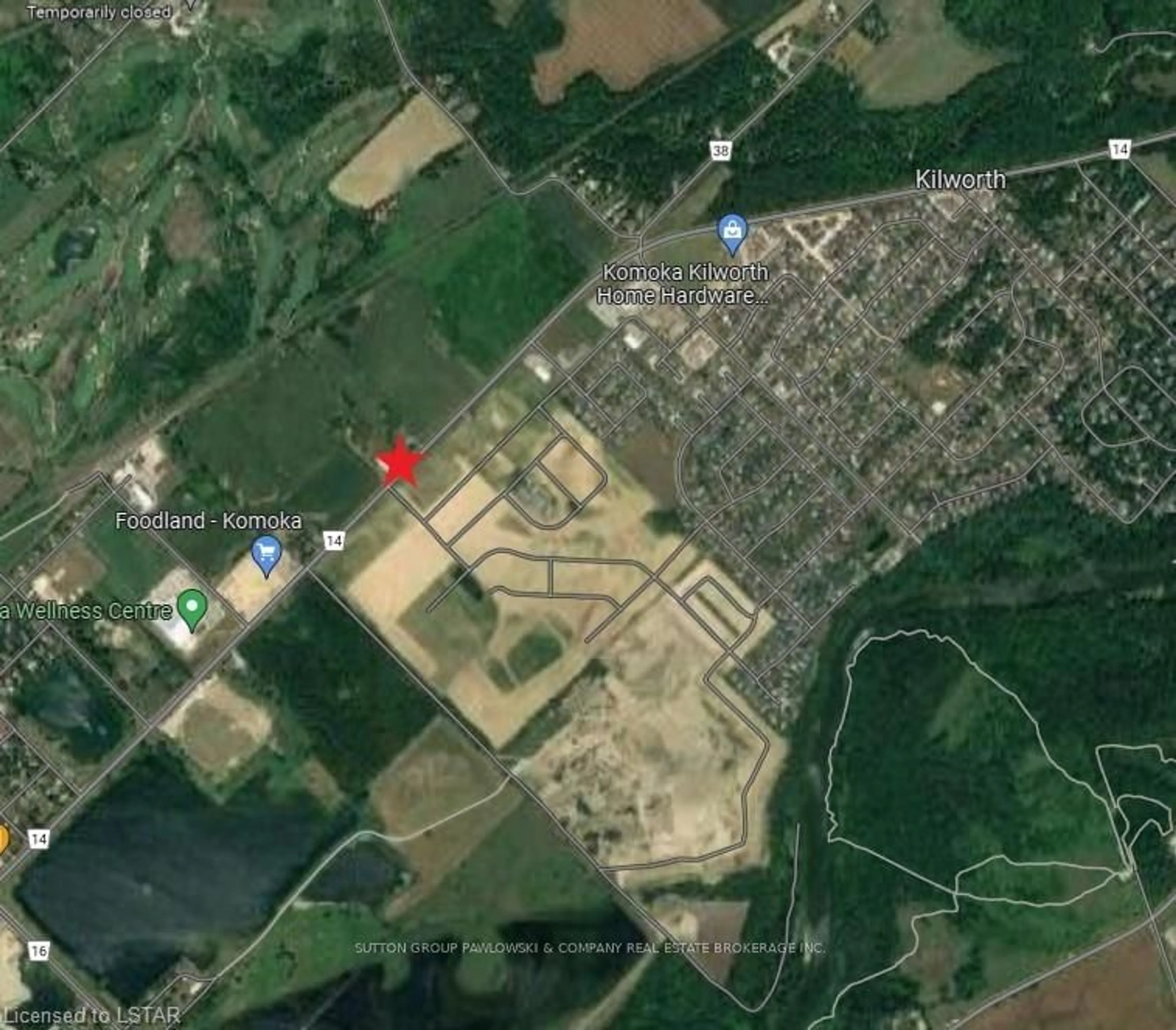 Picture of a map for 91 ALLISTER Dr, Middlesex Centre Ontario N0L 1R0