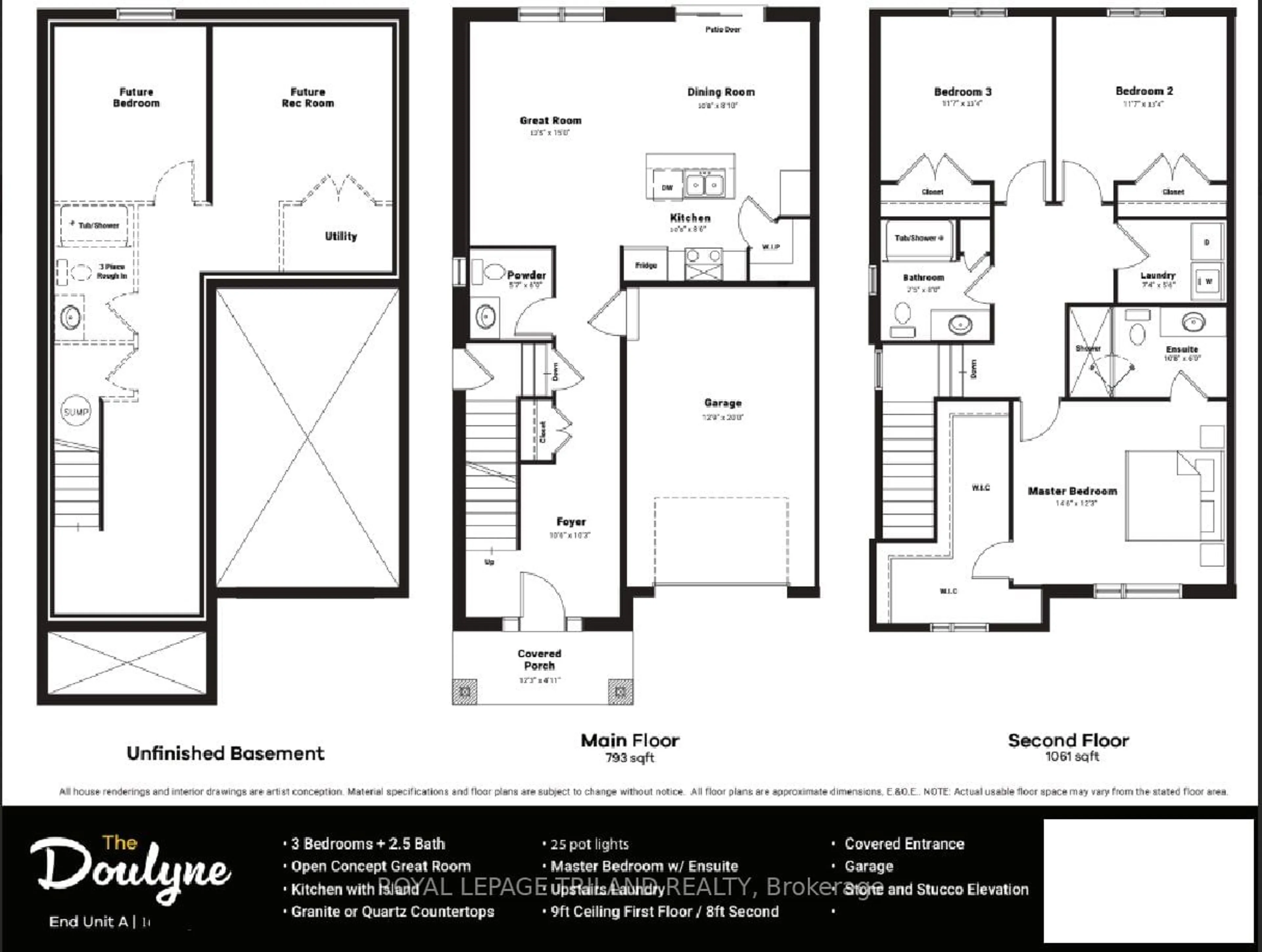 Floor plan for 2576 Constance Ave, London Ontario N6M 1E7