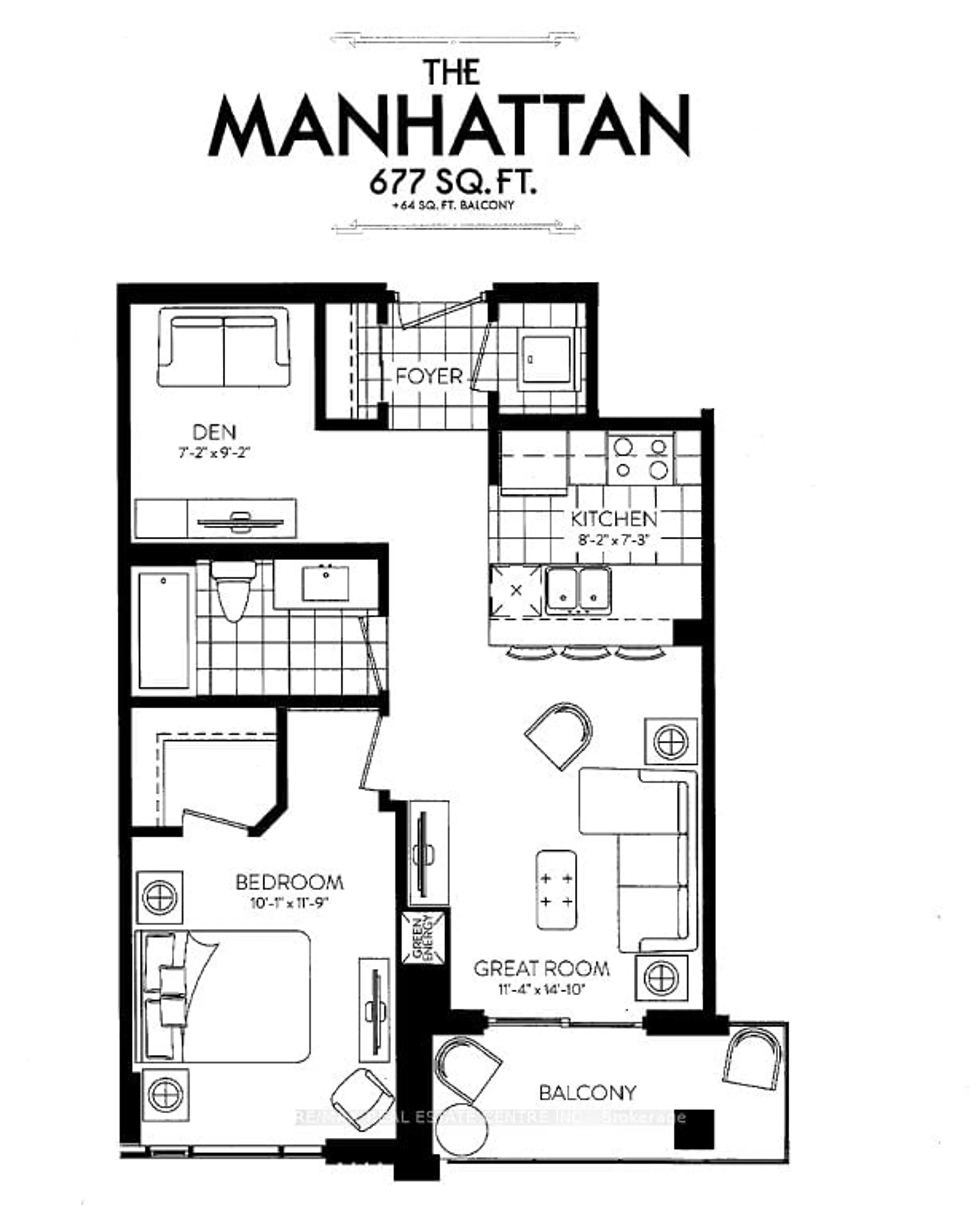 Floor plan for 81 Robinson St #305, Hamilton Ontario L8P 0C2