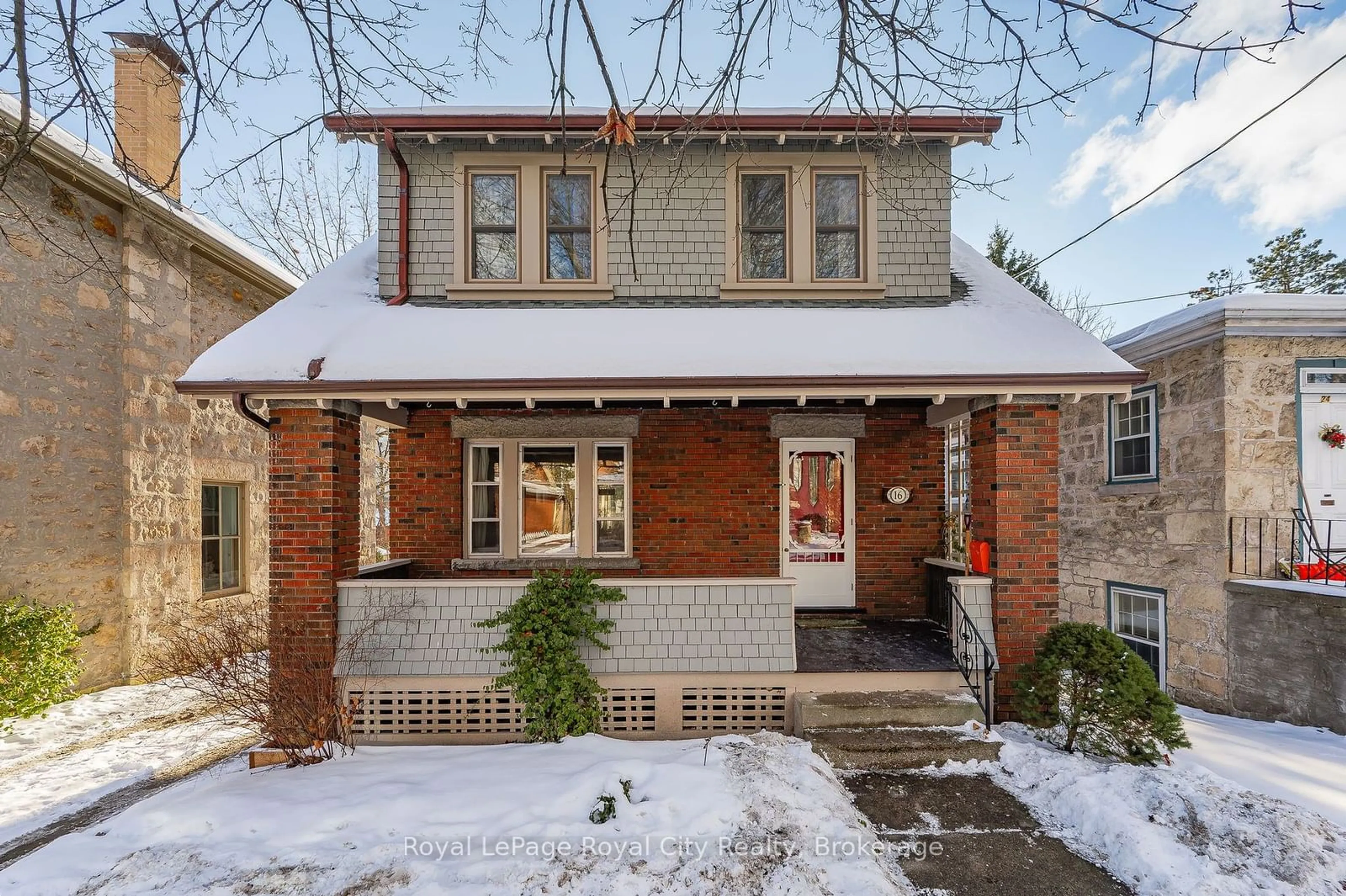 Home with brick exterior material, street for 16 Mitchell St, Guelph Ontario N1E 4J1