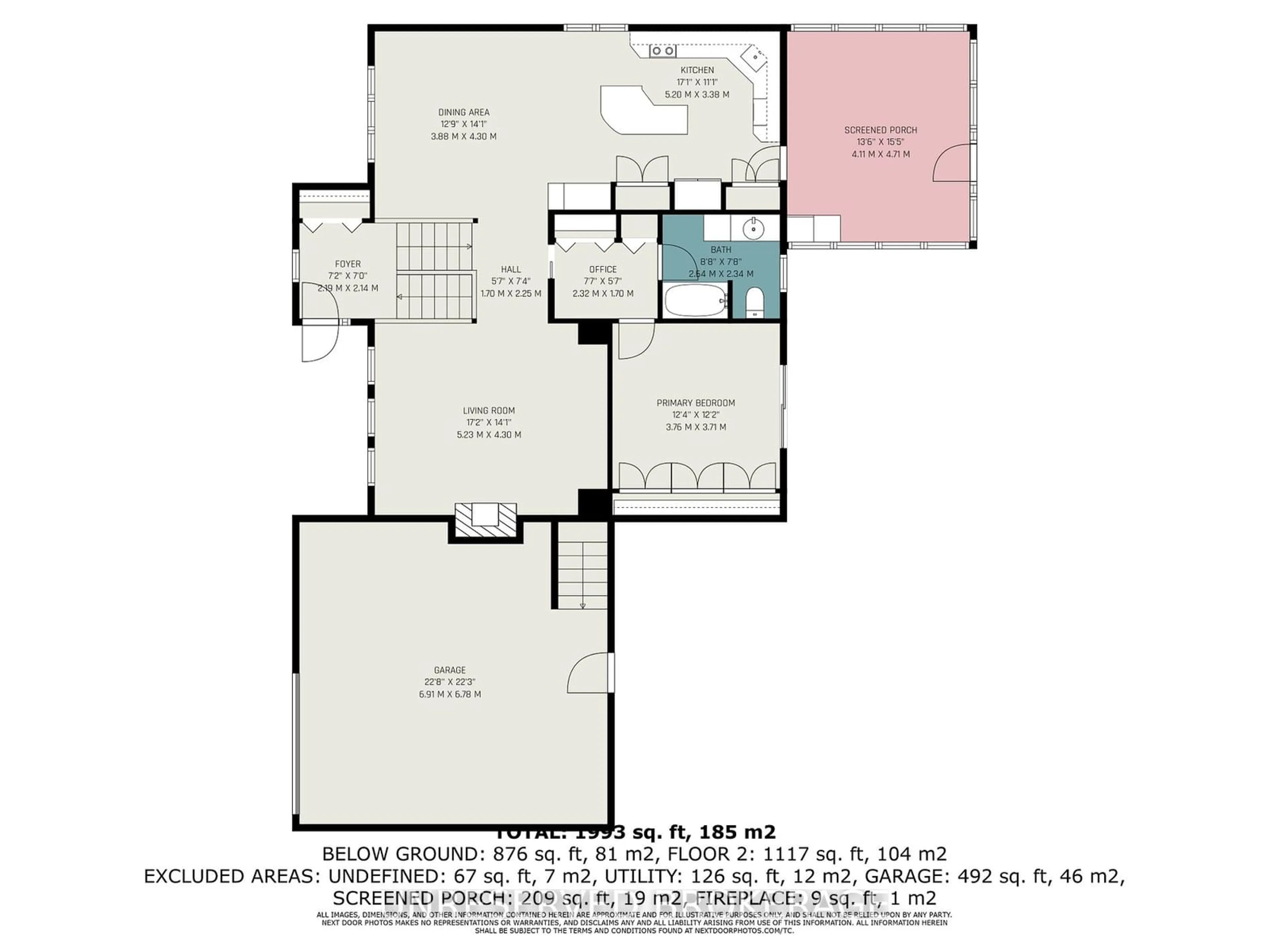 Floor plan for 1332 9th Line Rd, Beckwith Ontario K7C 0V9