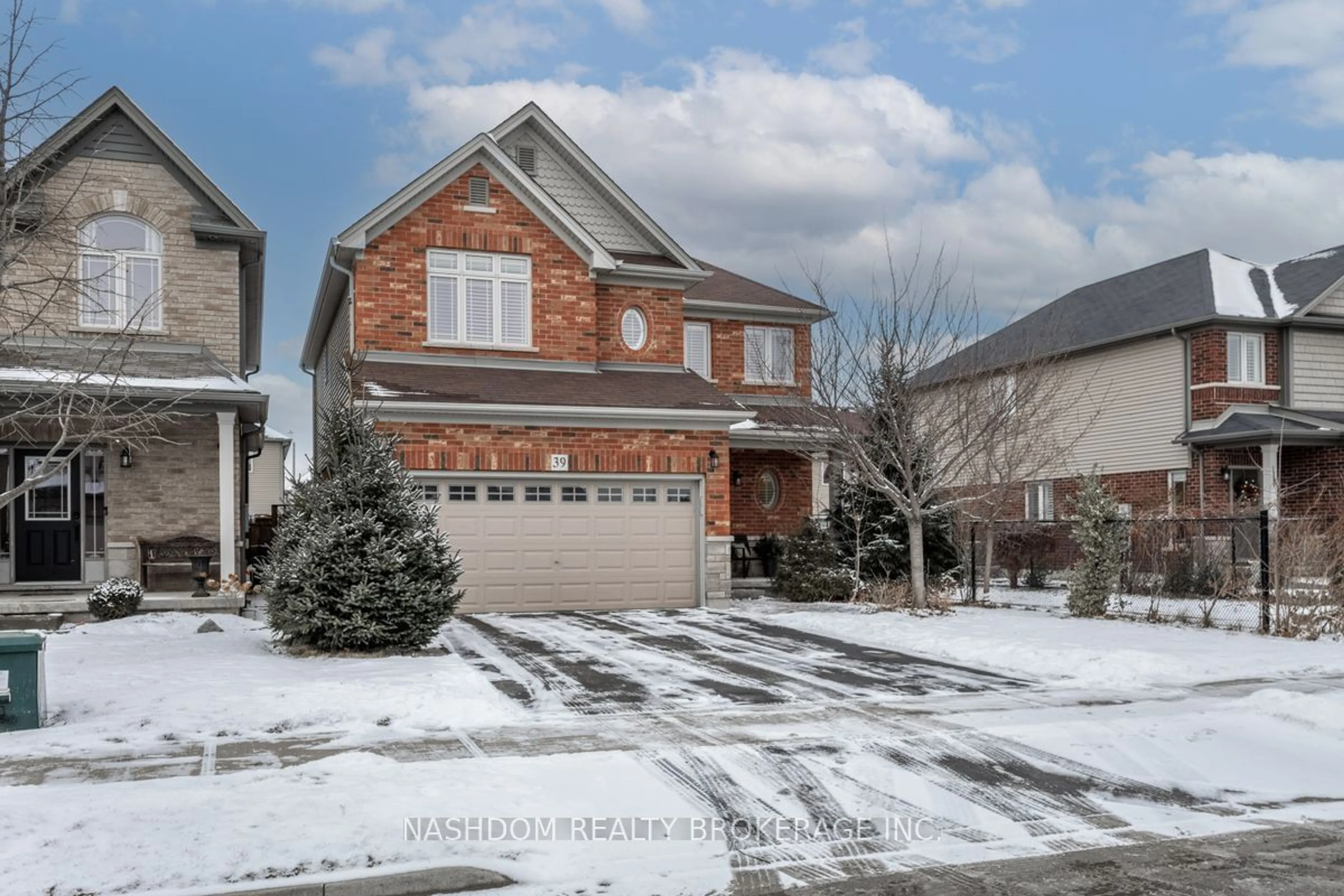 Home with brick exterior material, street for 39 Halo St, Hamilton Ontario L8W 0C2