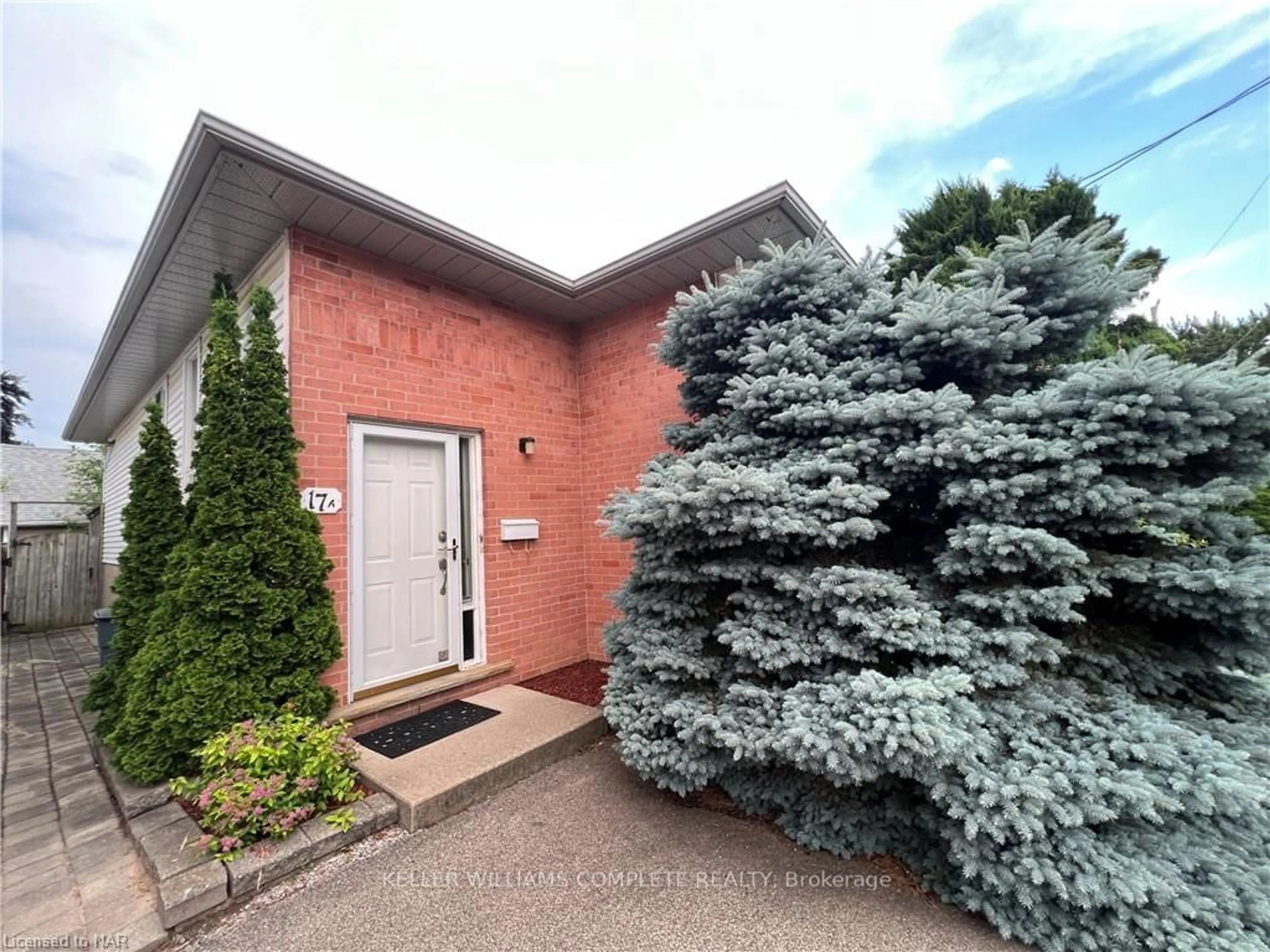 Home with brick exterior material, street for 17 A WATKINS St, St. Catharines Ontario L2M 1N3