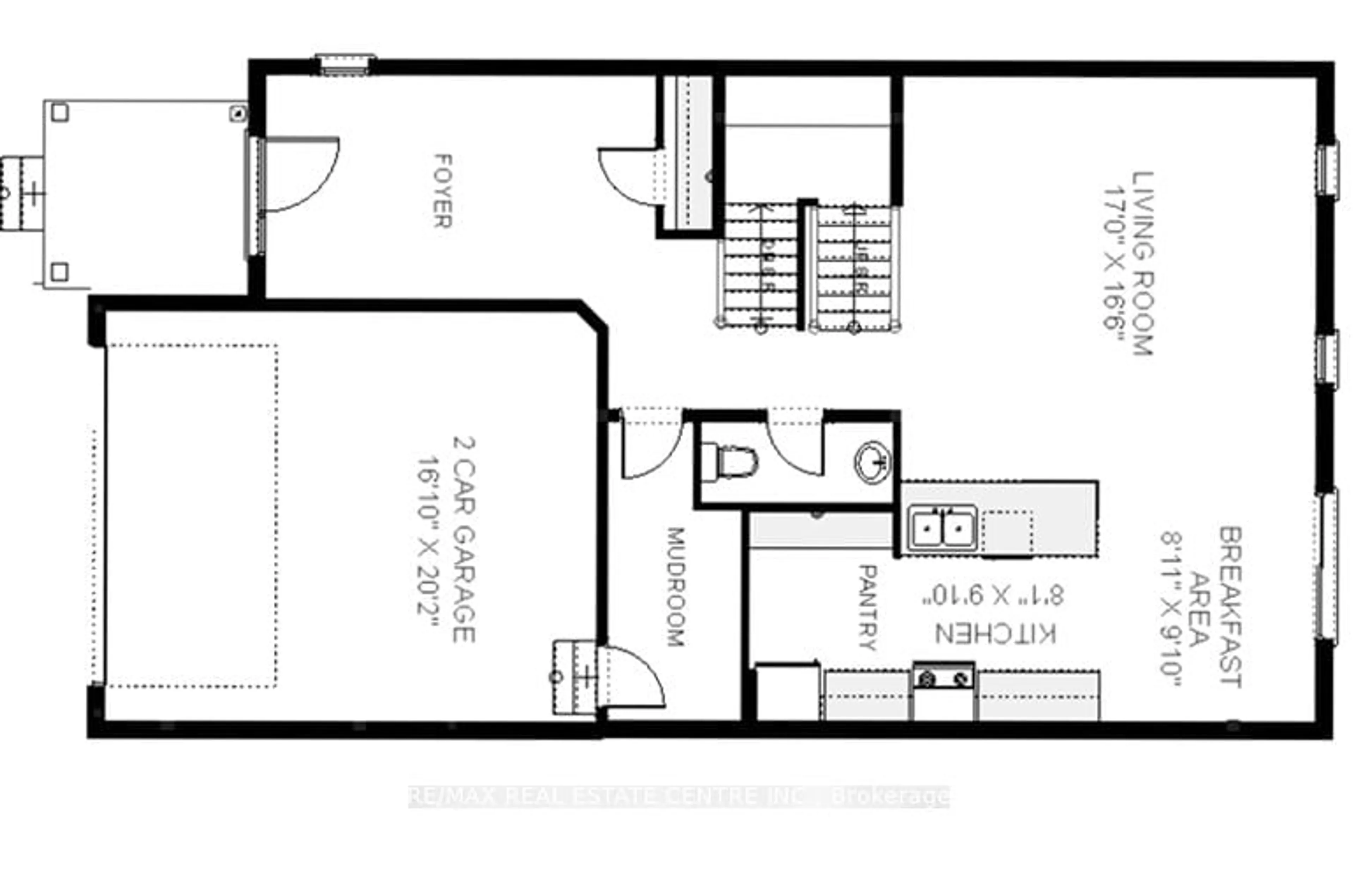 Floor plan for 208 Benninger Dr, Kitchener Ontario N2E 0C9