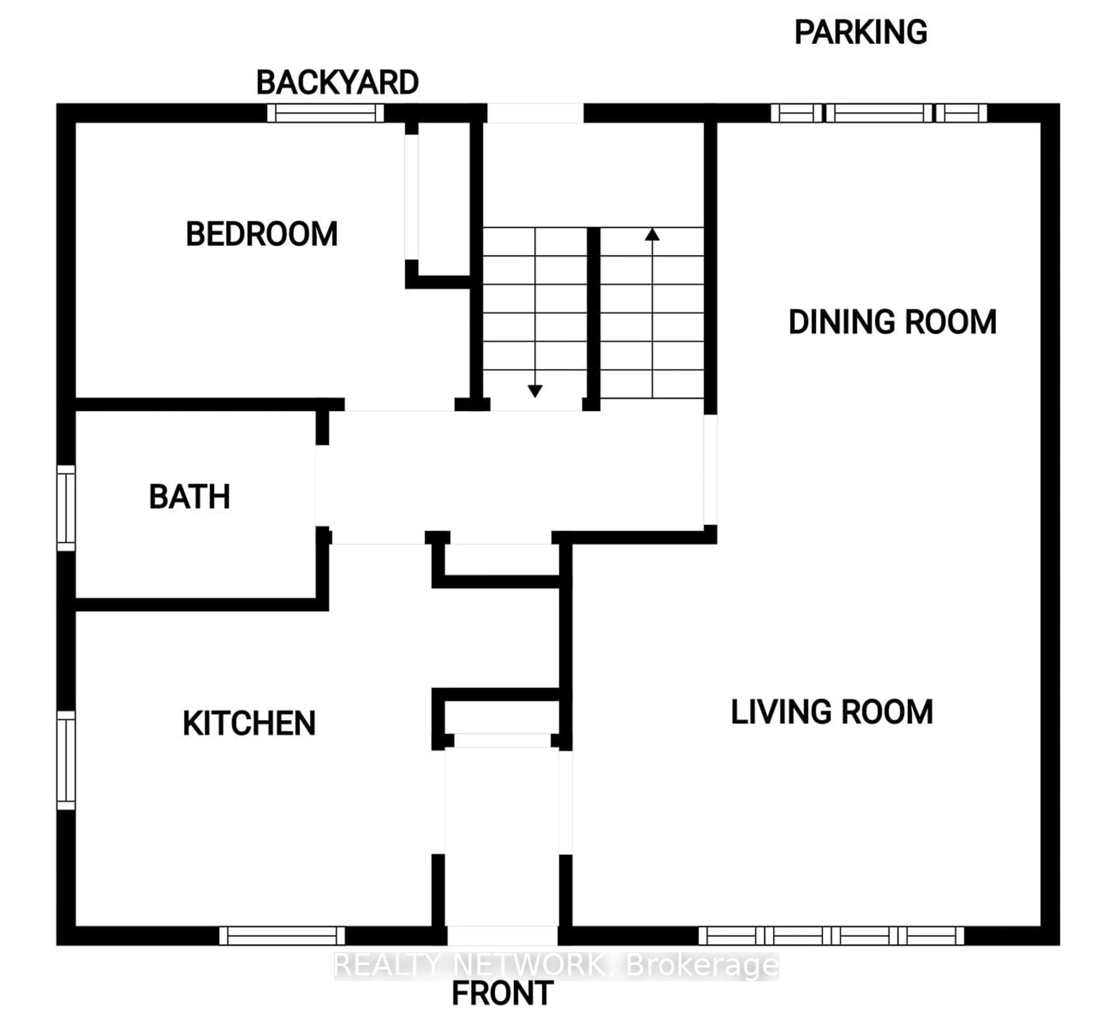 Floor plan for 174 East 12th St, Hamilton Ontario L9A 3X6