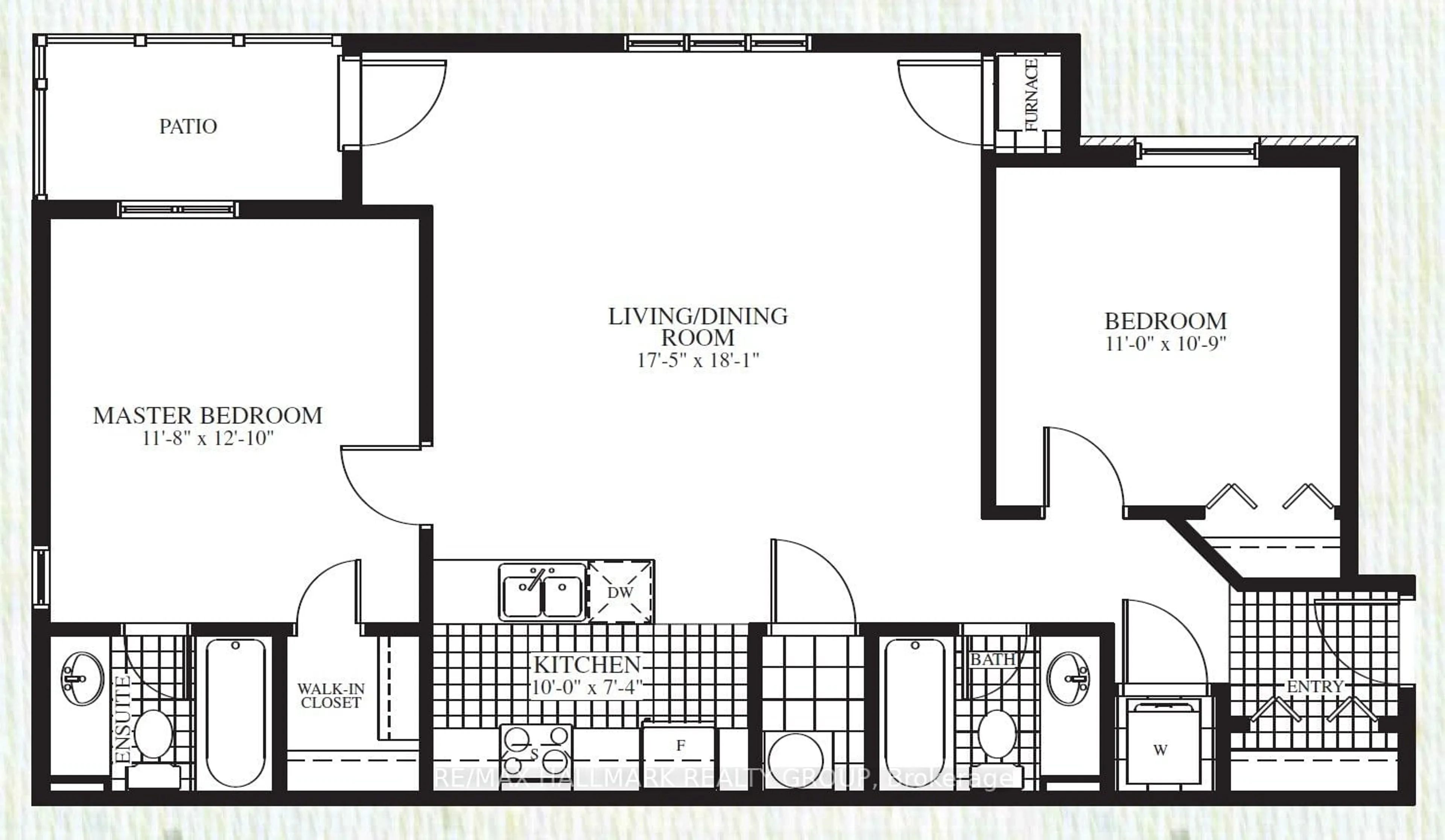 Floor plan for 270 MEILLEUR Pl #J, Vanier and Kingsview Park Ontario K1L 0A3