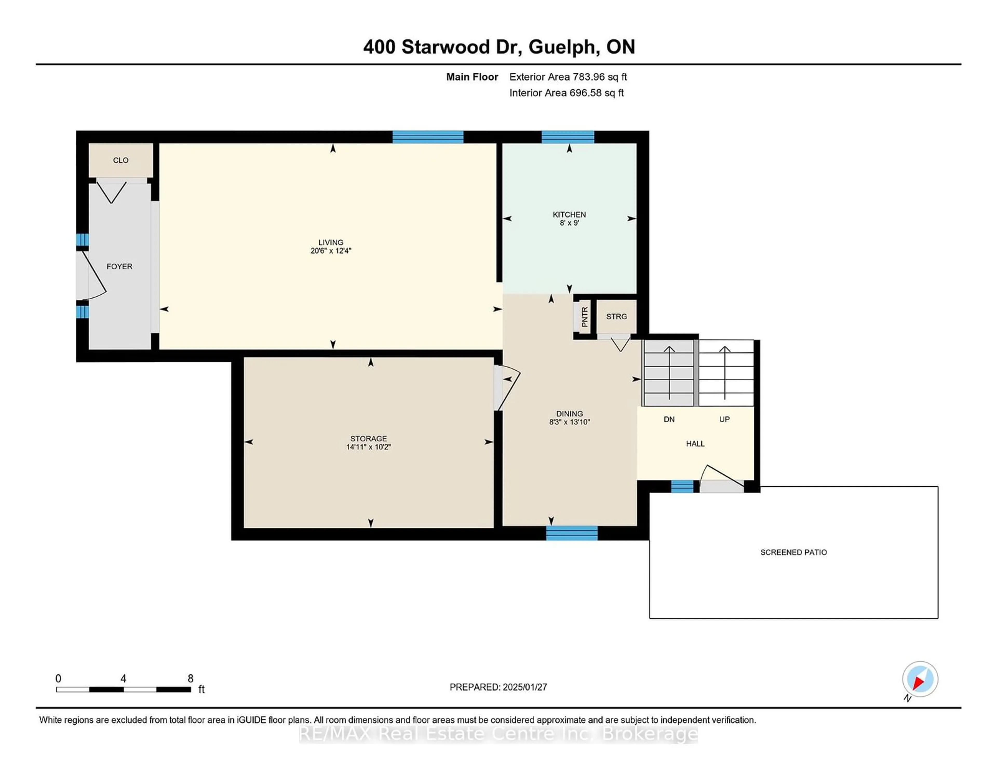 Floor plan for 400 Starwood Dr, Guelph Ontario N1E 7A4