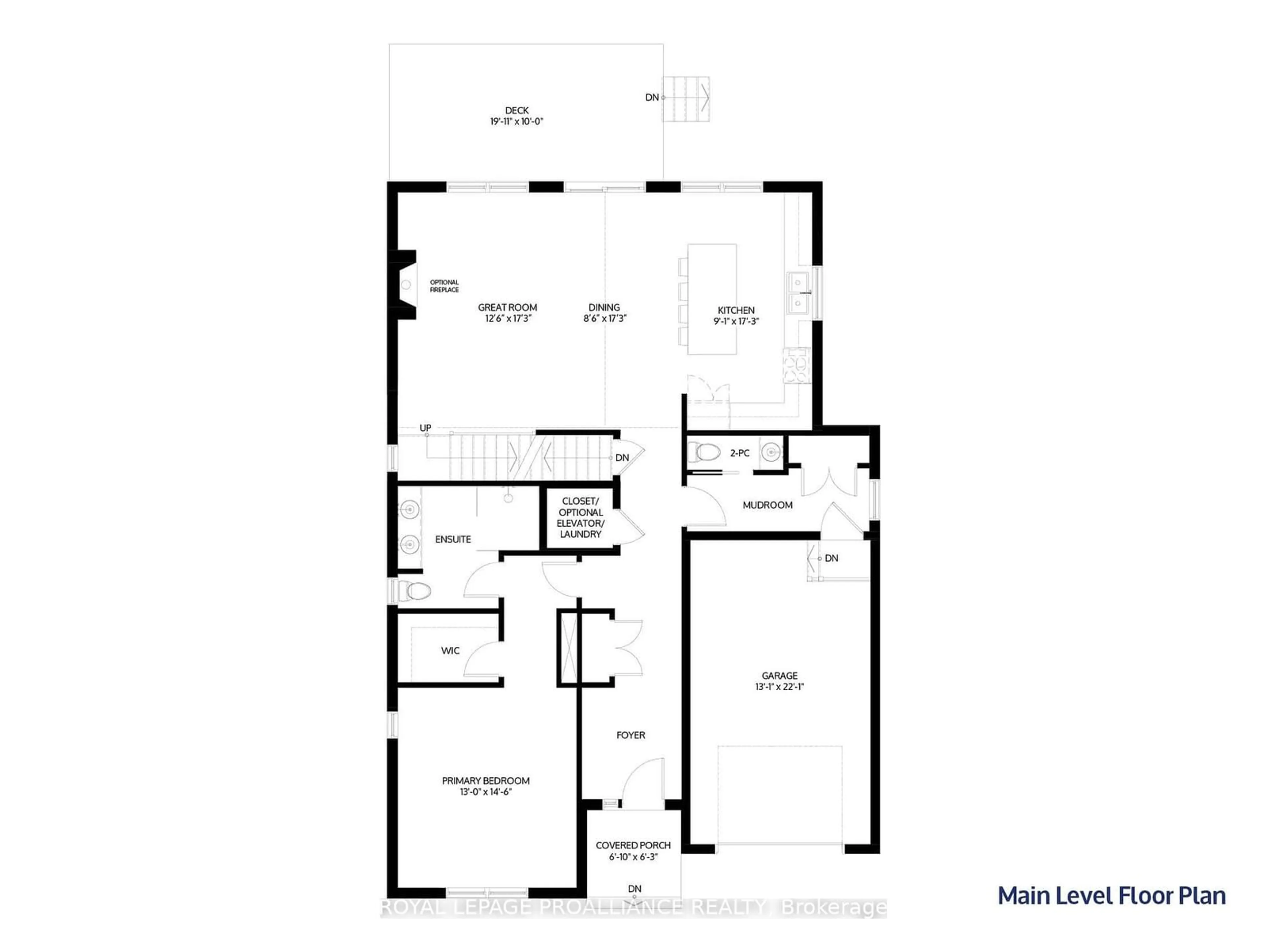 Floor plan for 58 Willowbrook St, Cramahe Ontario K0K 1S0