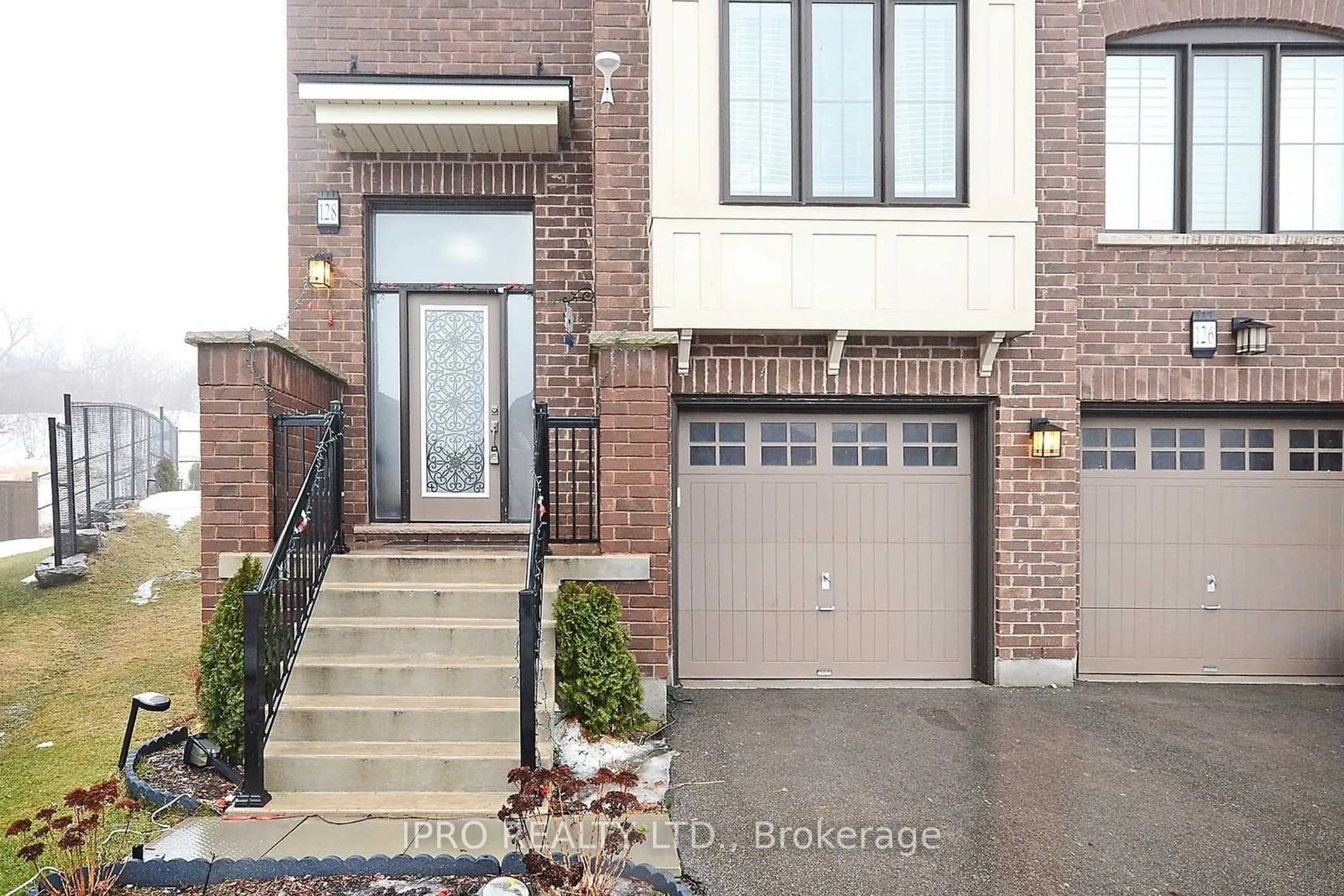 Home with brick exterior material, street for 128 Crafter Cres, Hamilton Ontario L8J 0H8