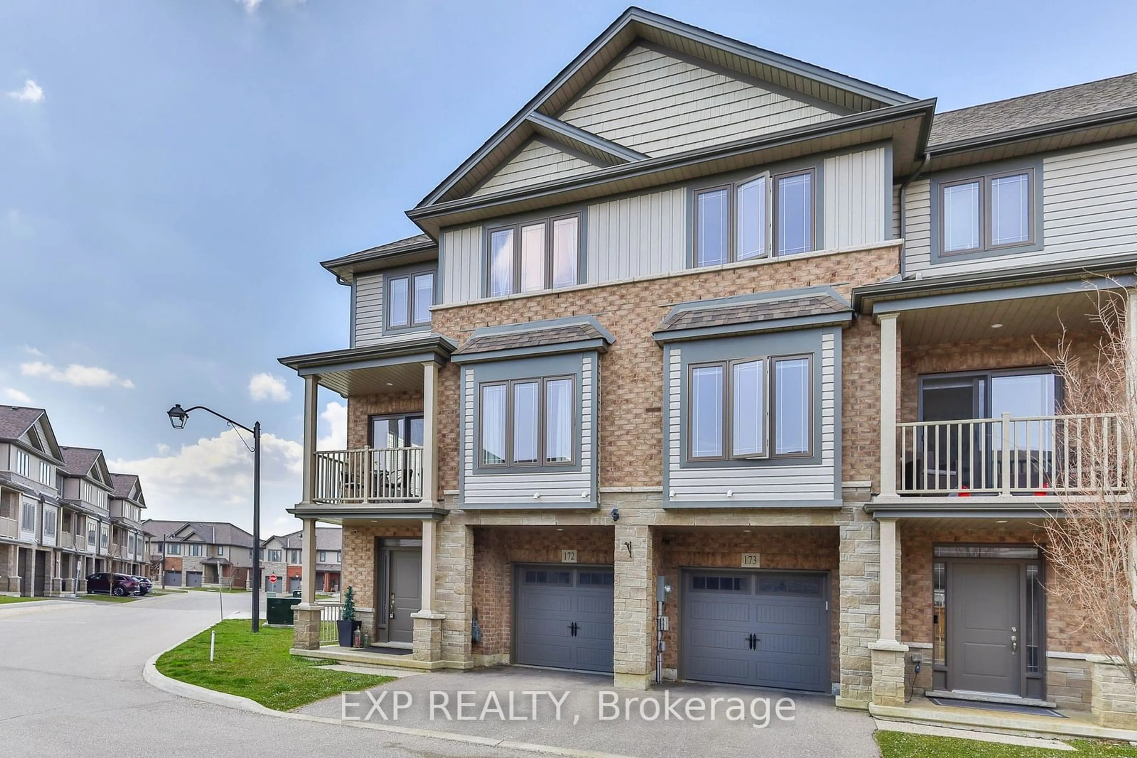 Home with brick exterior material, street for 77 Diana Ave #172, Brantford Ontario N3T 0R6