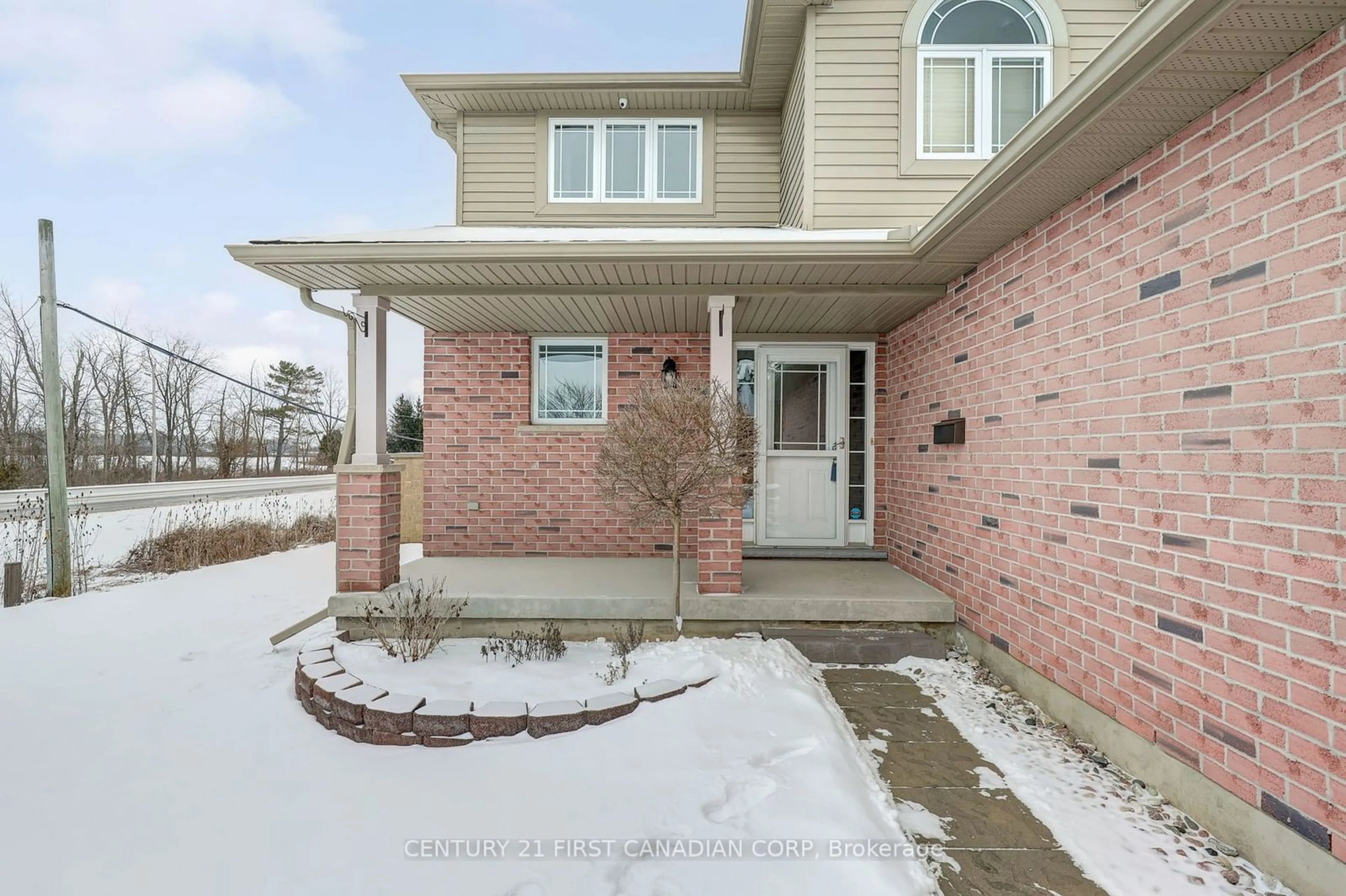 Home with brick exterior material, street for 42010 Mcbain Line, St. Thomas Ontario N5P 4P4