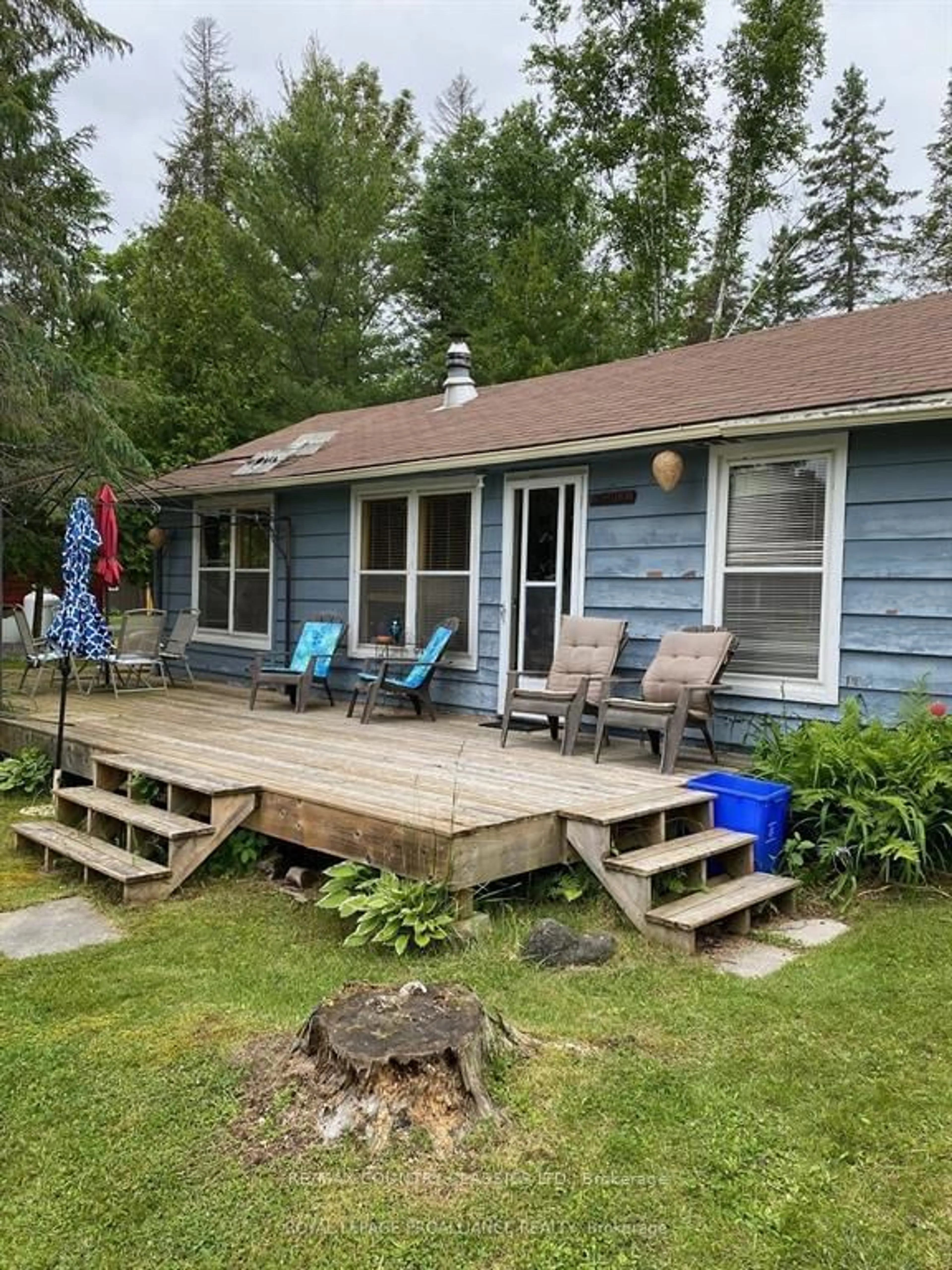 Patio, water/lake/river/ocean view for 98 Peepy Horn Rd, Marmora and Lake Ontario K0K 2M0