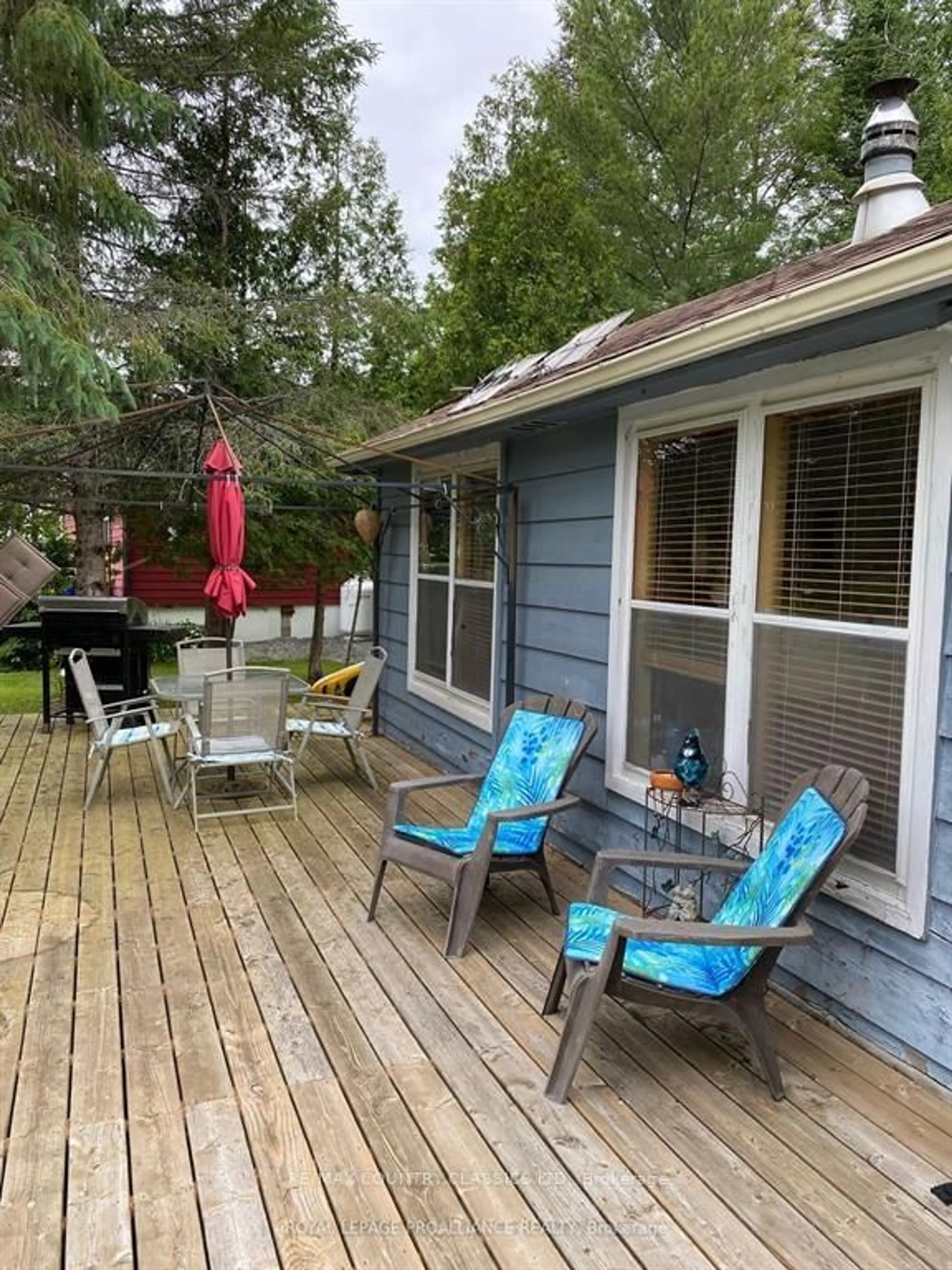 Patio, water/lake/river/ocean view for 98 Peepy Horn Rd, Marmora and Lake Ontario K0K 2M0