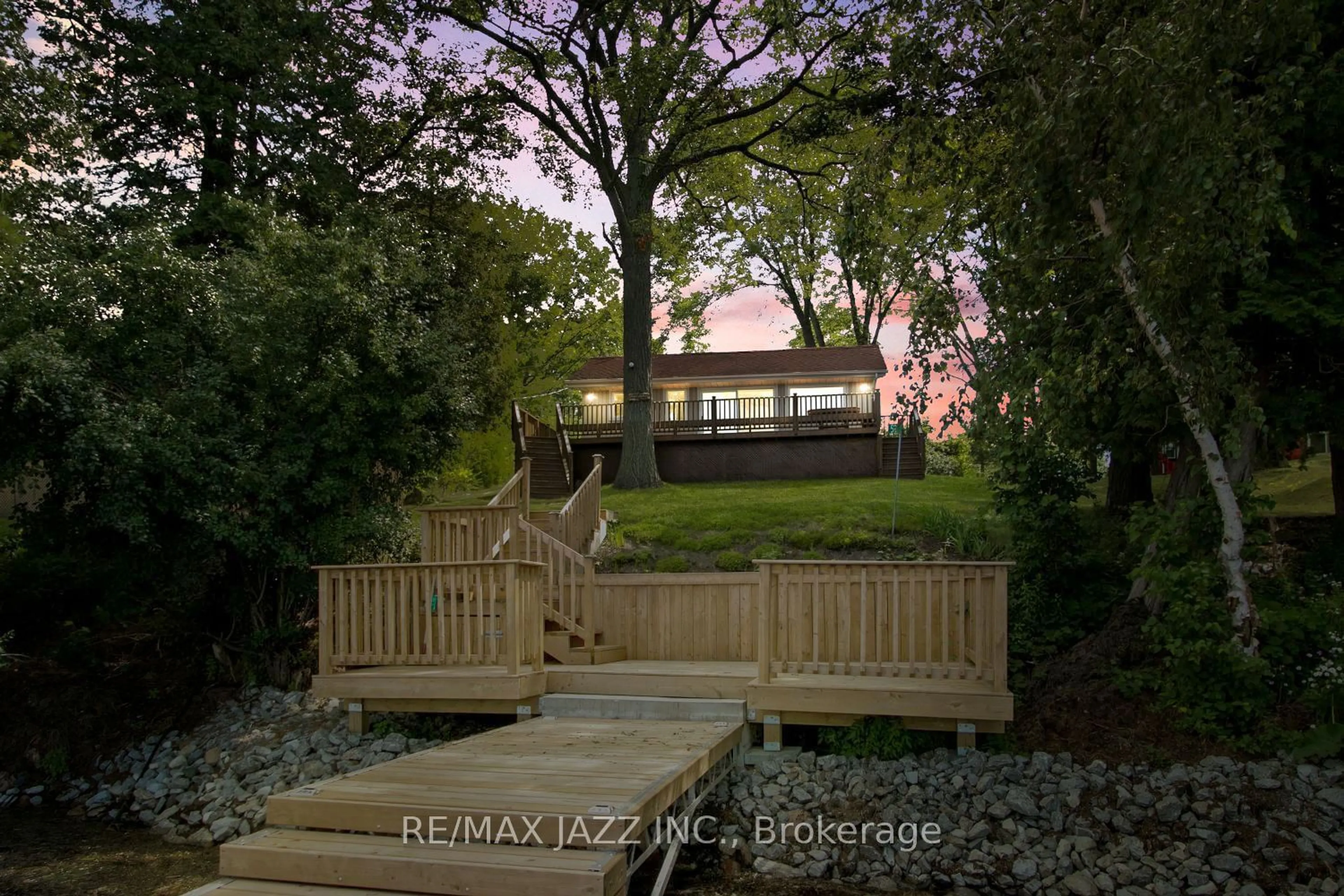 A pic from outside/outdoor area/front of a property/back of a property/a pic from drone, water/lake/river/ocean view for 52 Cow Island, Otonabee-South Monaghan Ontario K0L 1B0