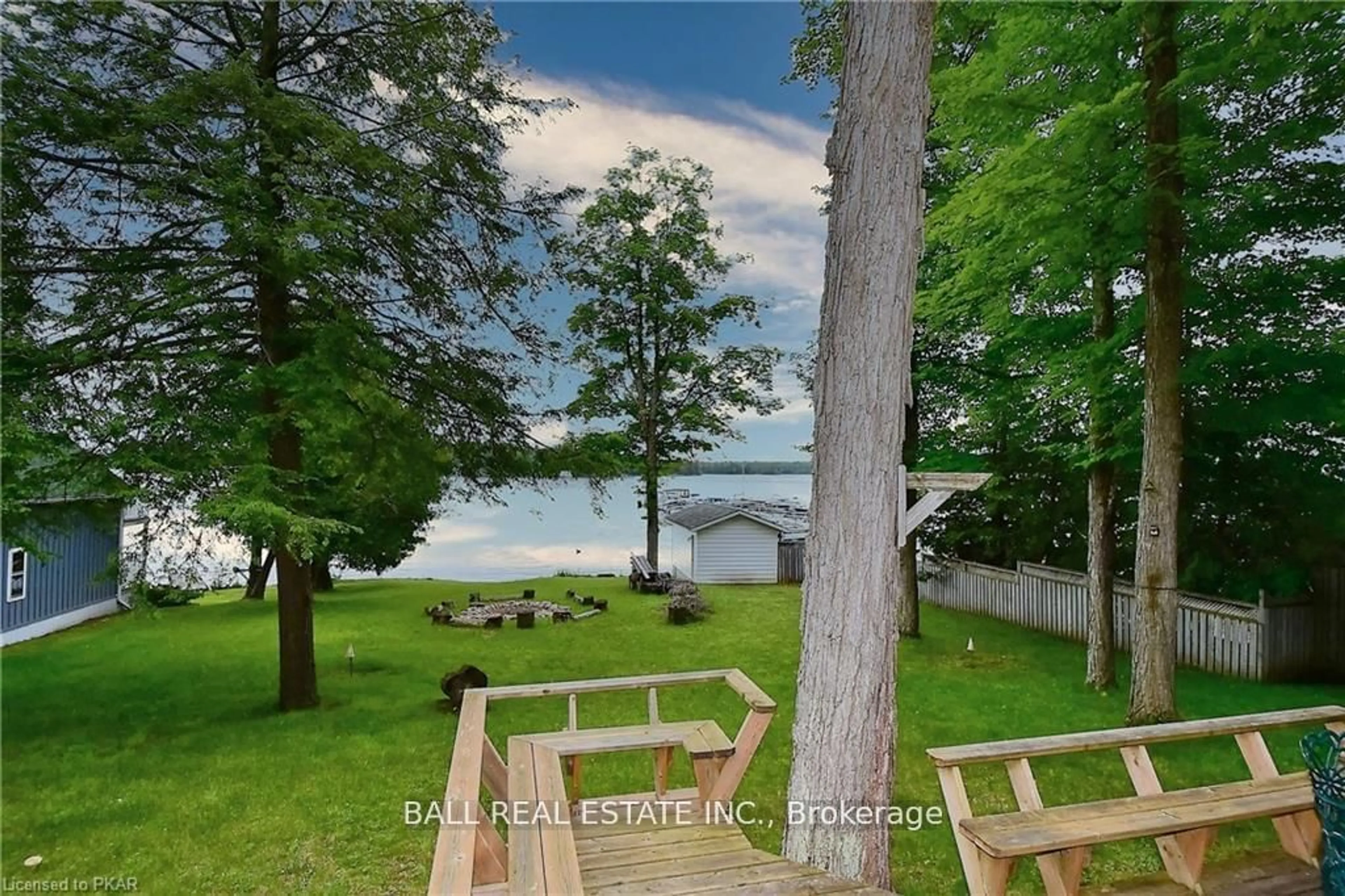 Patio, water/lake/river/ocean view for 2553 Hiawatha Lane, Smith-Ennismore-Lakefield Ontario K0L 2H0