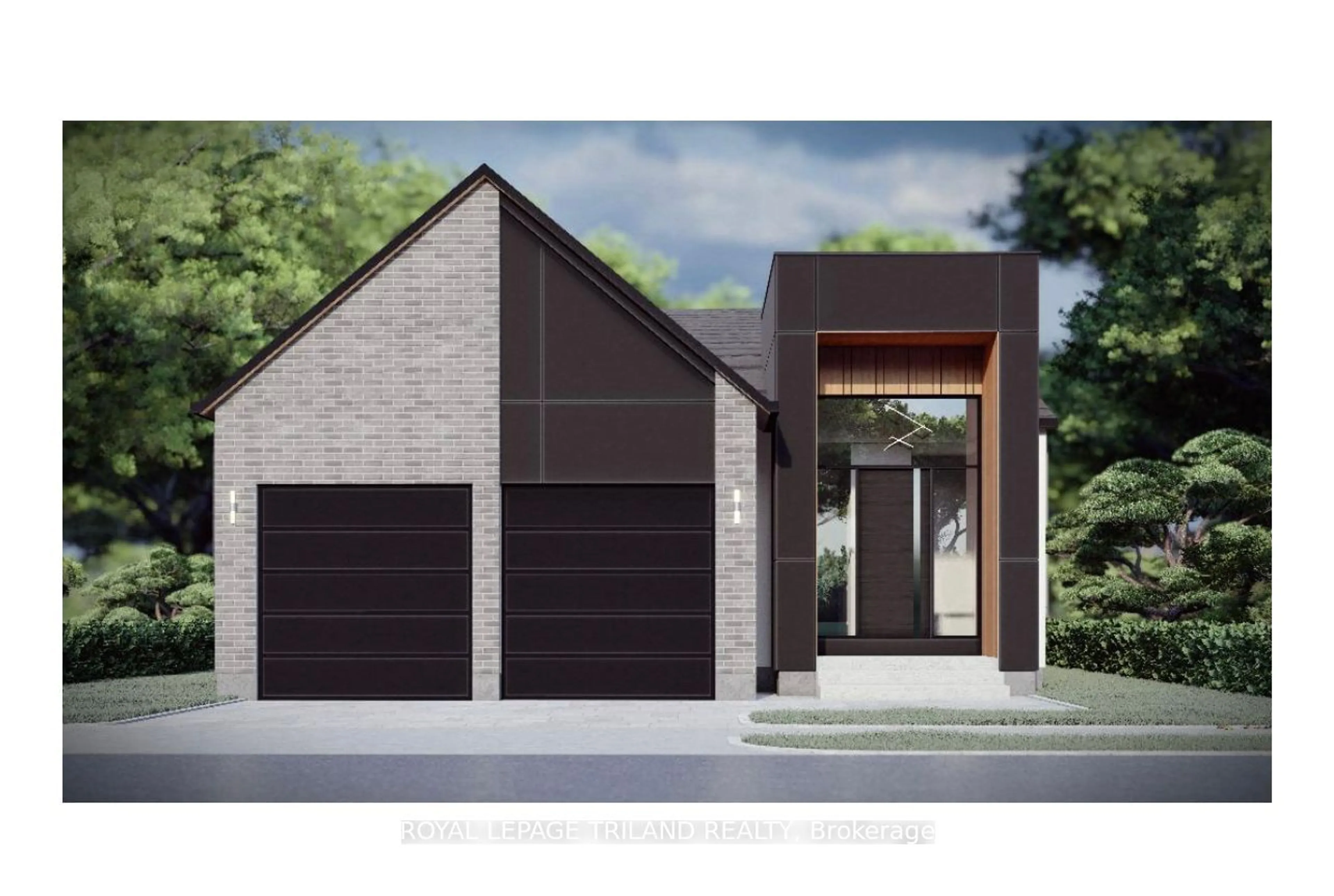 Indoor garage for 132 Big Leaf Tr, London Ontario N6P 0A3