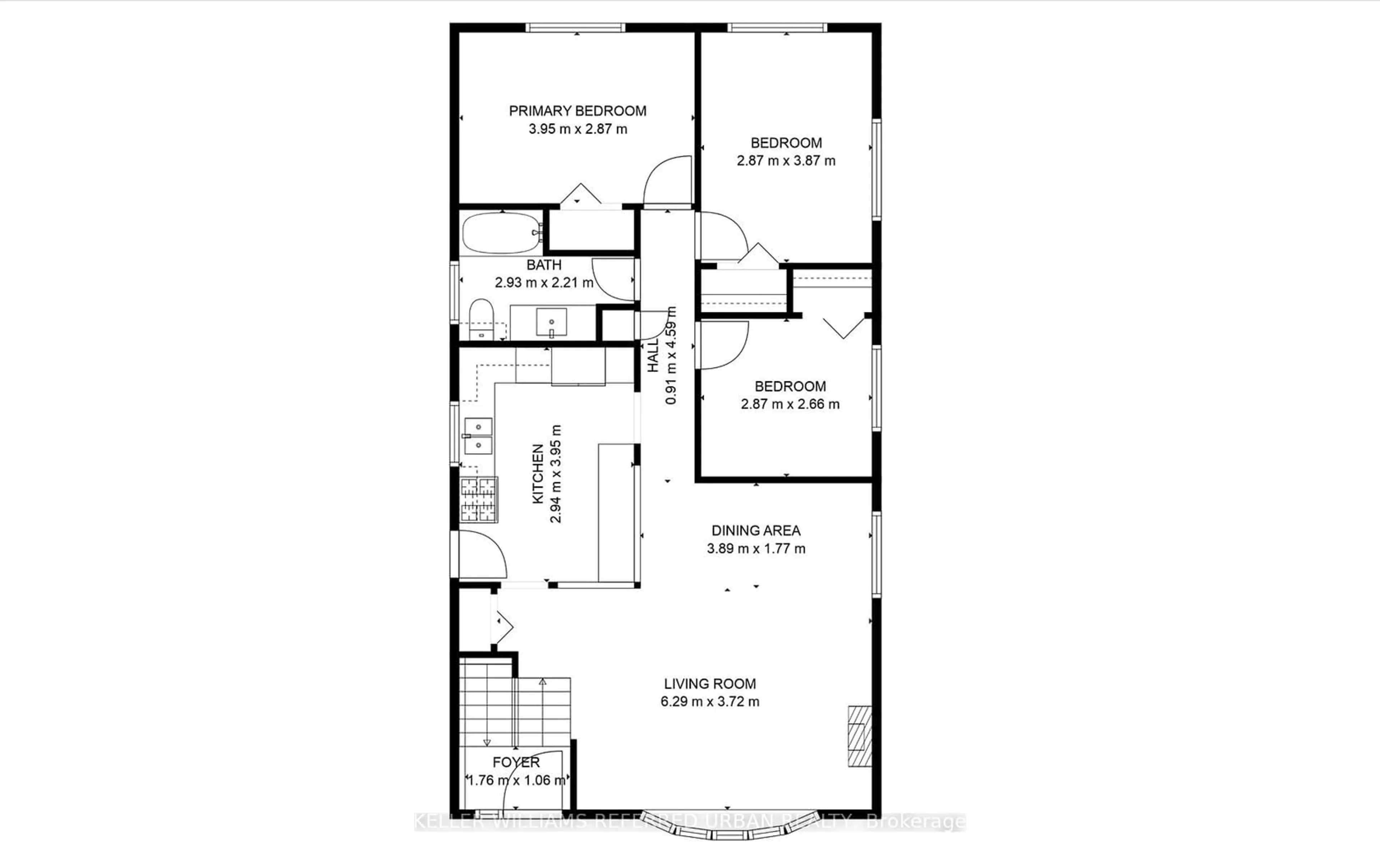 Floor plan for 70 Bergey St, Cambridge Ontario N3C 1P6