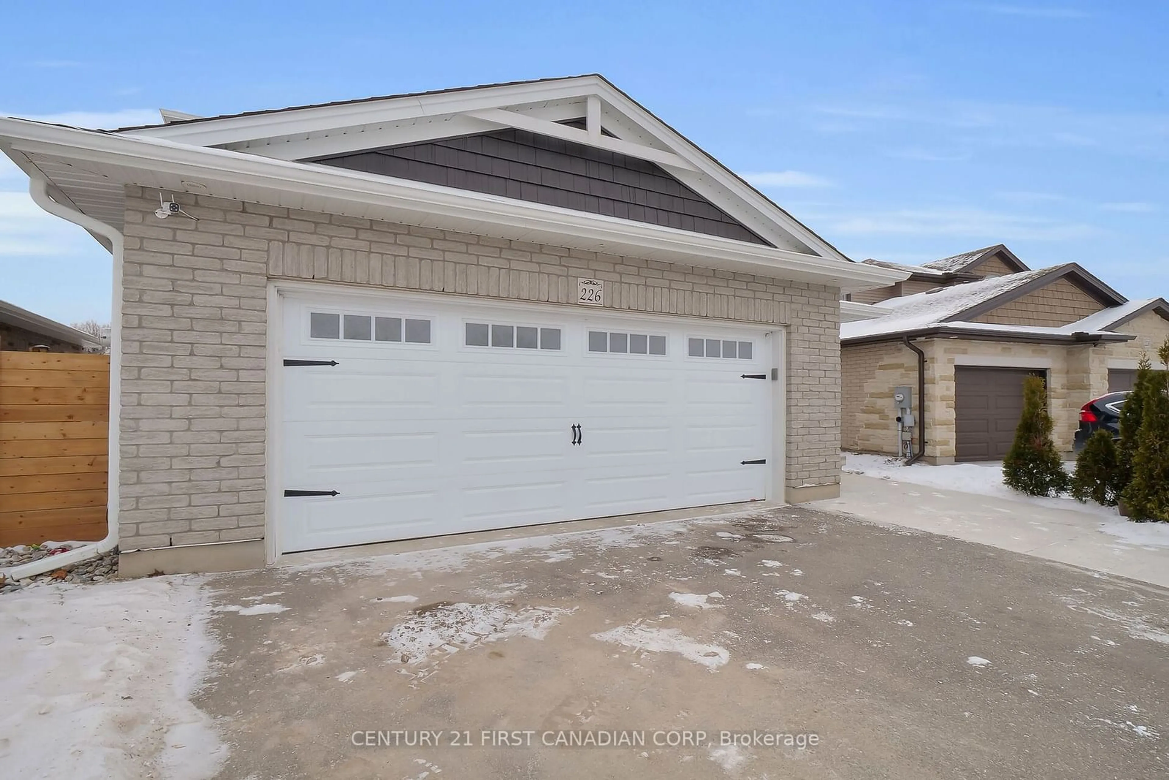 Indoor garage for 226 Emery St, Central Elgin Ontario N5L 0A5