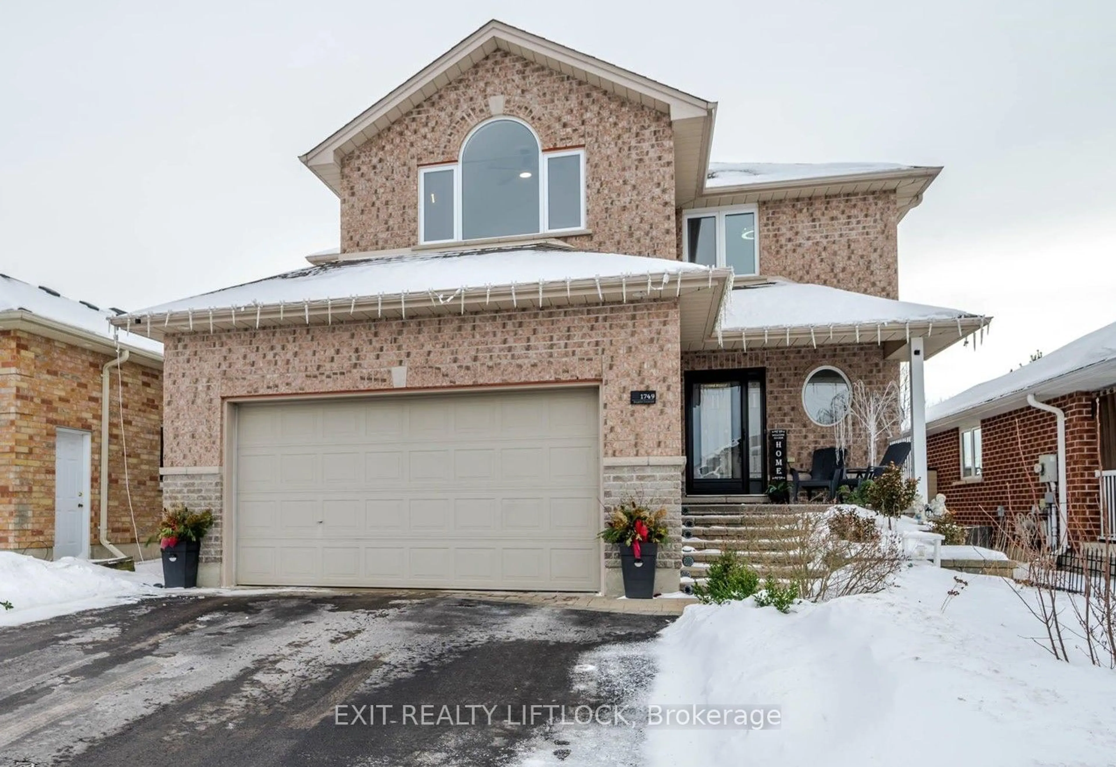 Home with brick exterior material, street for 1749 Keppler Cres, Peterborough Ontario K9K 2P1